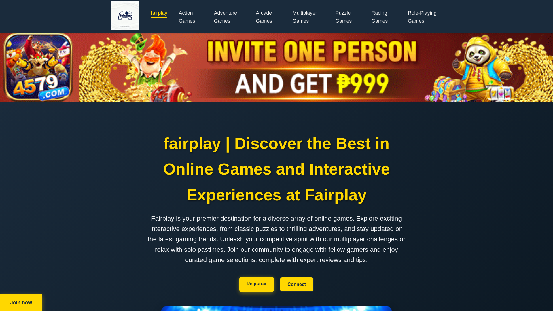 website screenshot of https://phfairplay.com