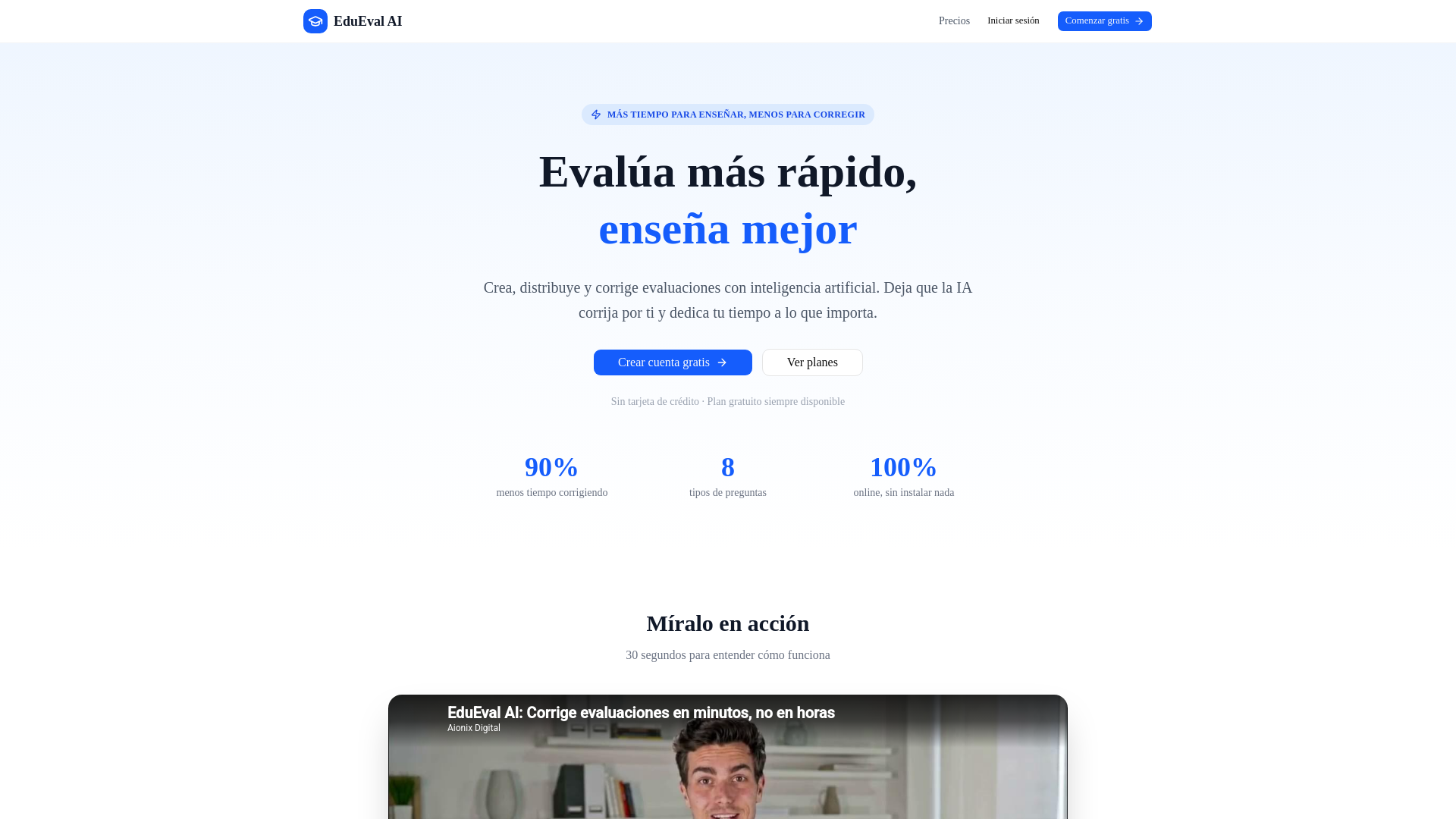 website screenshot of https://profeai.app/
