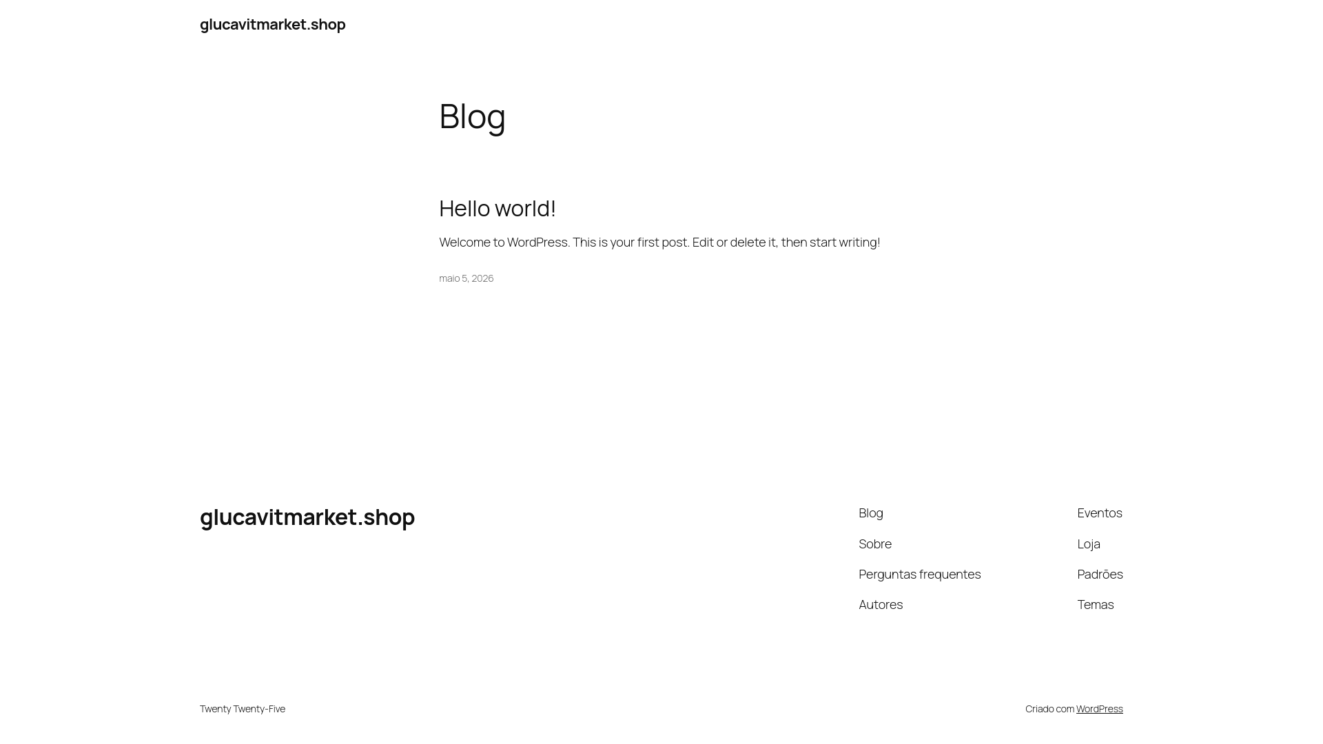 website screenshot of https://glucavitmarket.shop/