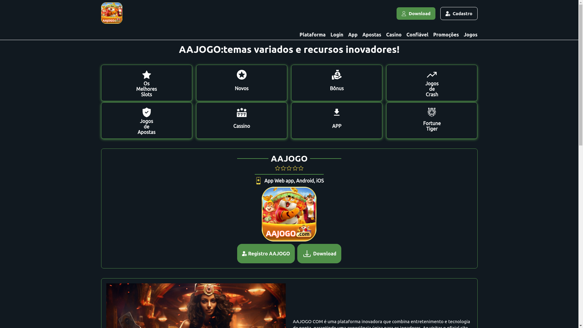 website screenshot of https://aajogo-1b.com/
