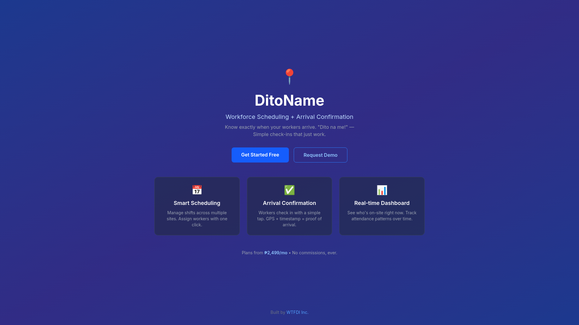 website screenshot of https://ditoname.pages.dev/