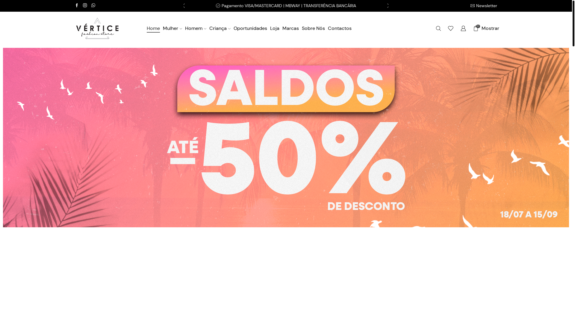 website screenshot of https://verticefashionstore.com/