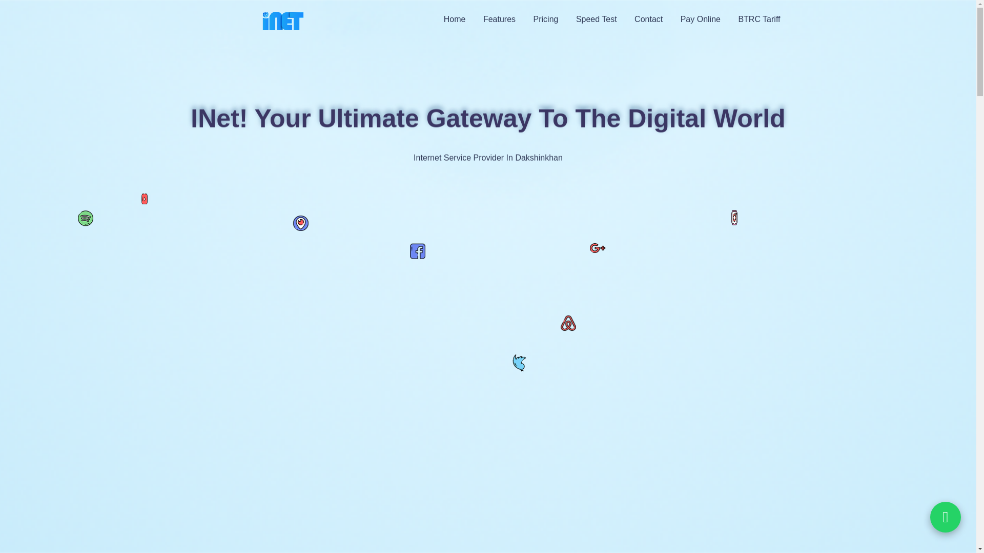 website screenshot of https://inetisp.net/