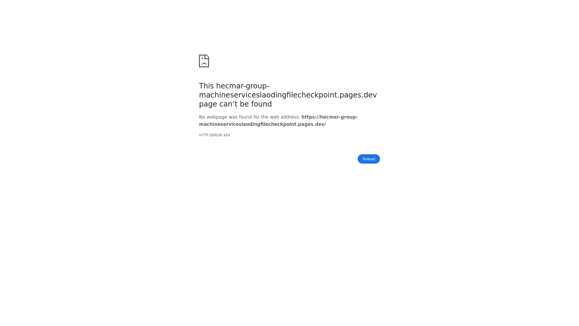 website screenshot of https://hecmar-group-machineserviceslaodingfilecheckpoint.pages.dev/