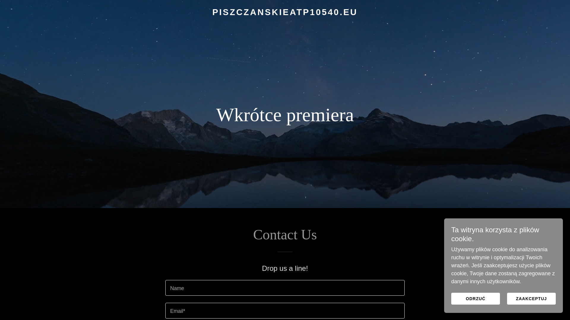 website screenshot of https://piszczanskieatp10540.eu/