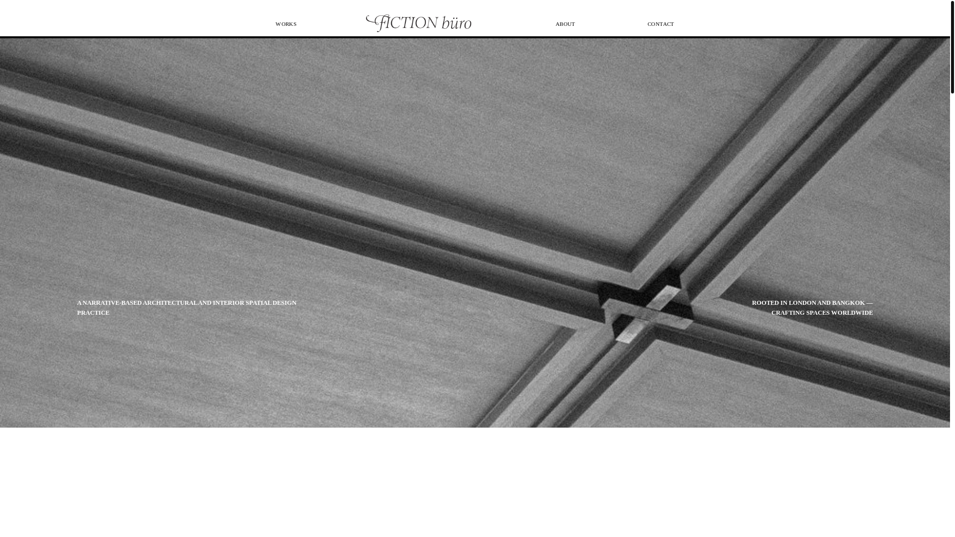 website screenshot of https://fictionburo.com/
