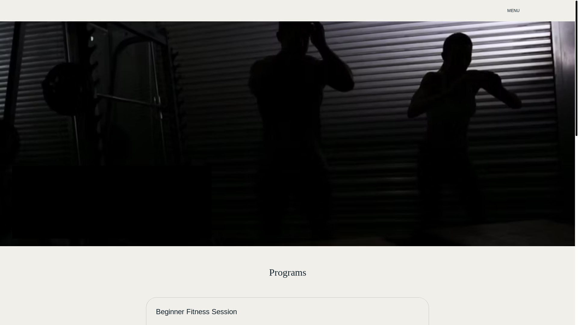 website screenshot of https://trainfithaven.com/