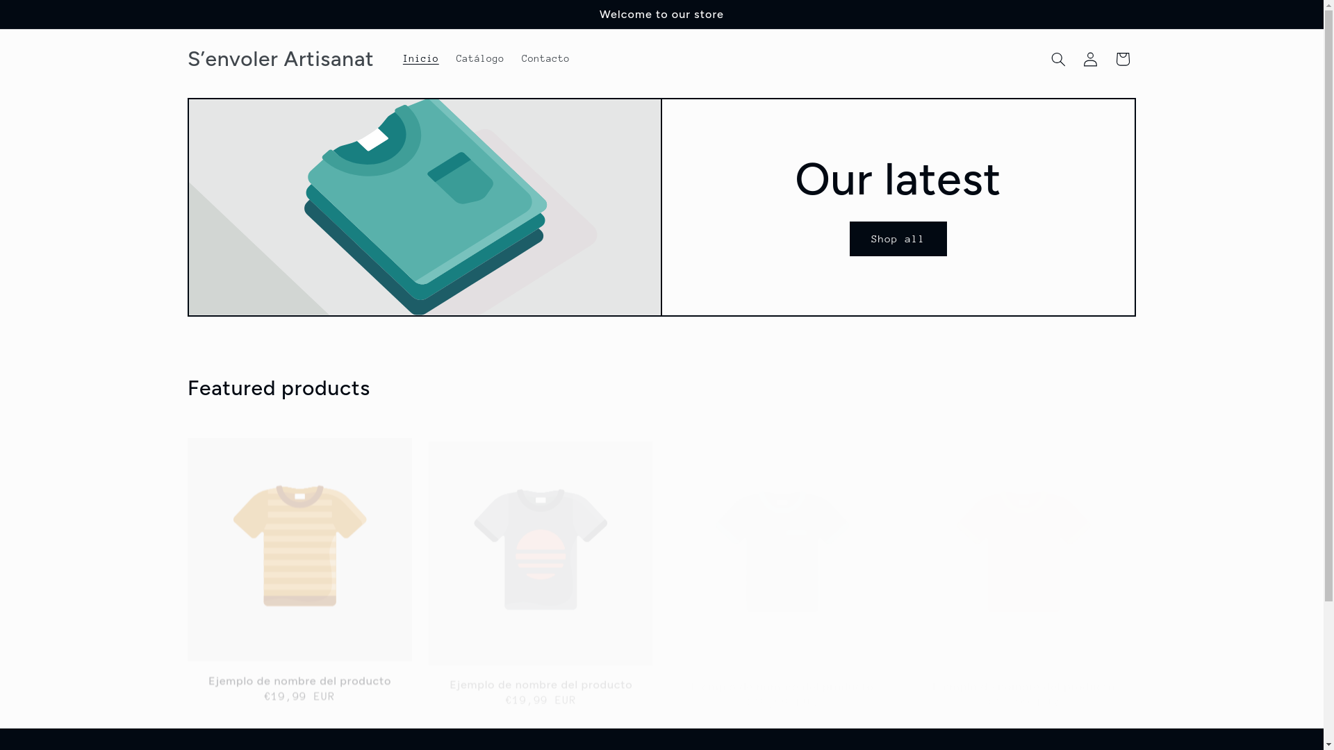 website screenshot of https://senvolerartisanat.com/