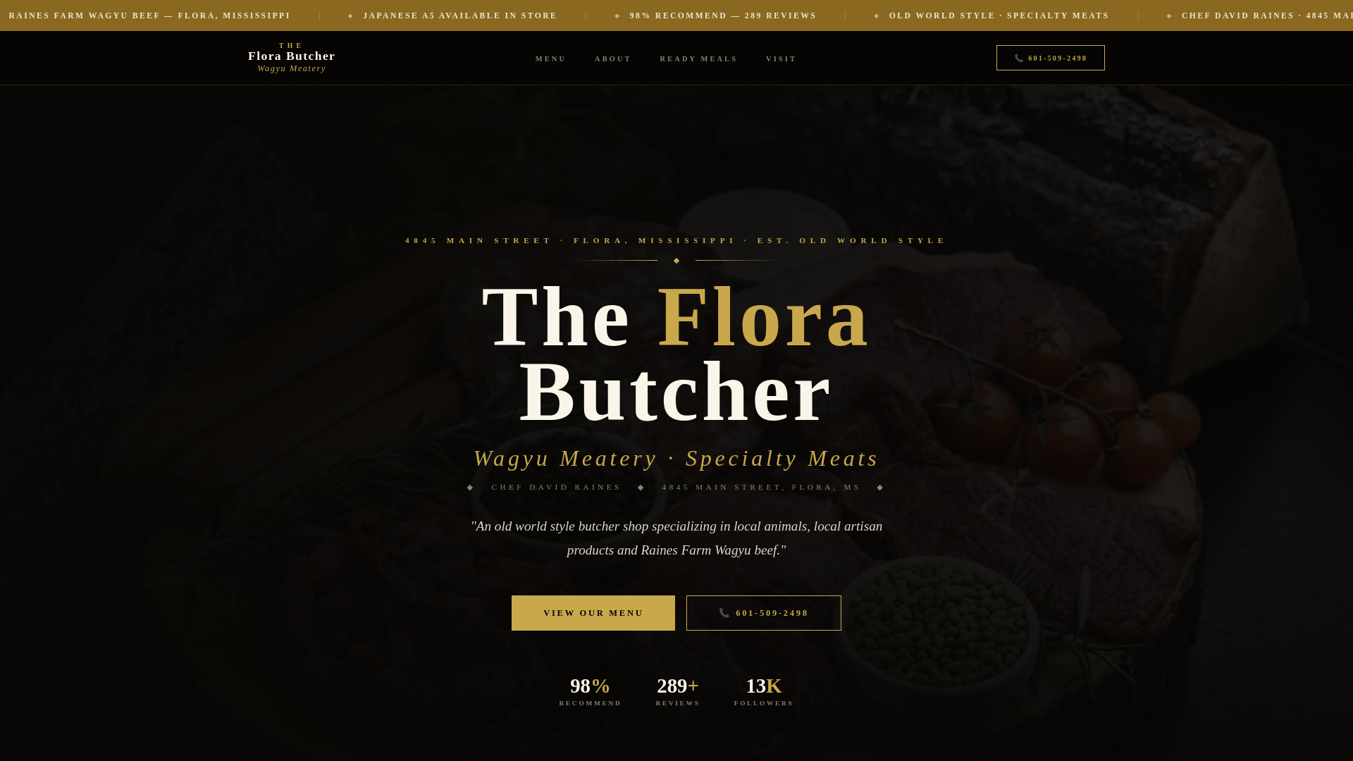 website screenshot of https://florabutcher.pages.dev/