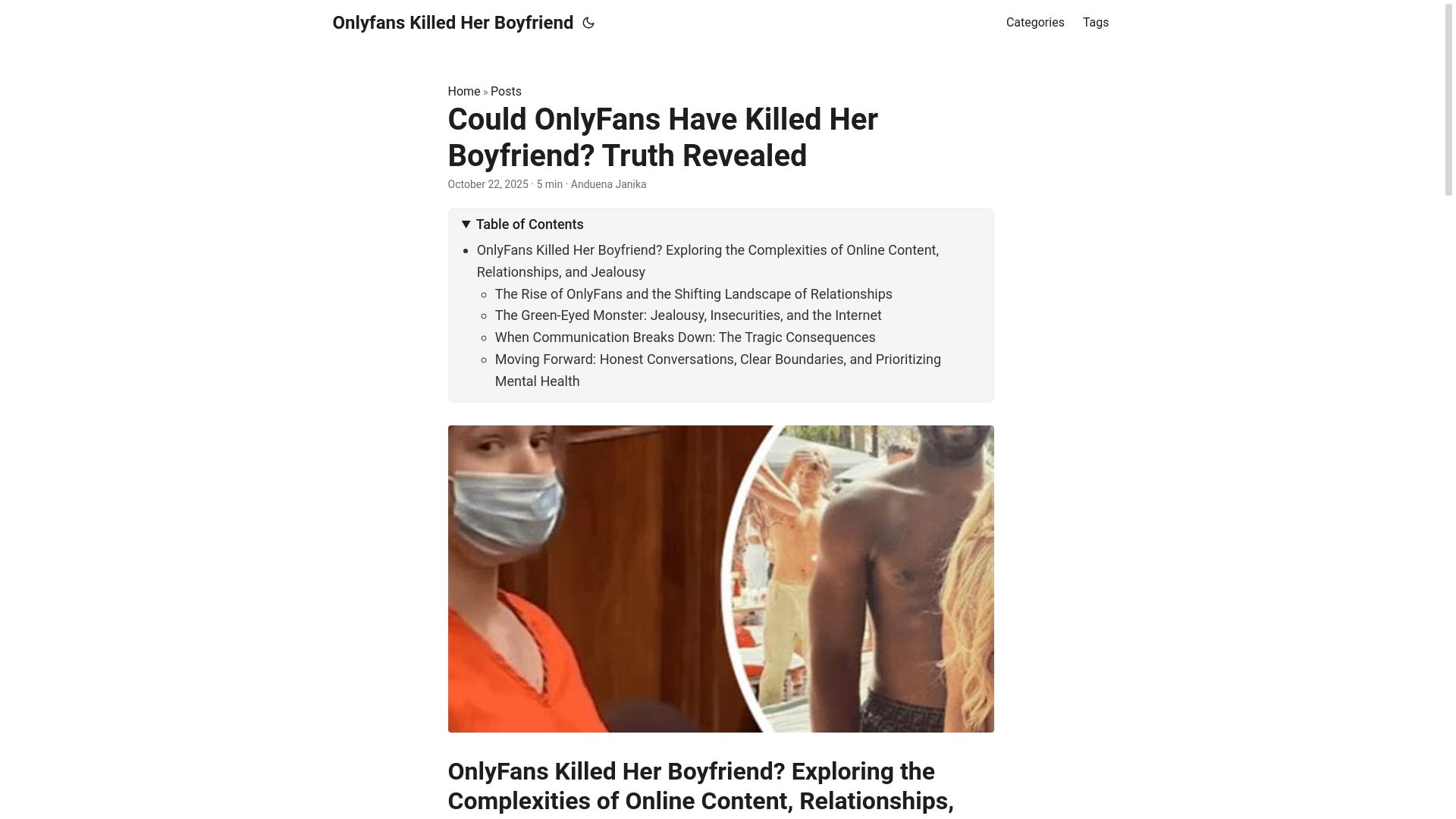 website screenshot of https://onlyfans-killed-her-boyfriend.pages.dev/