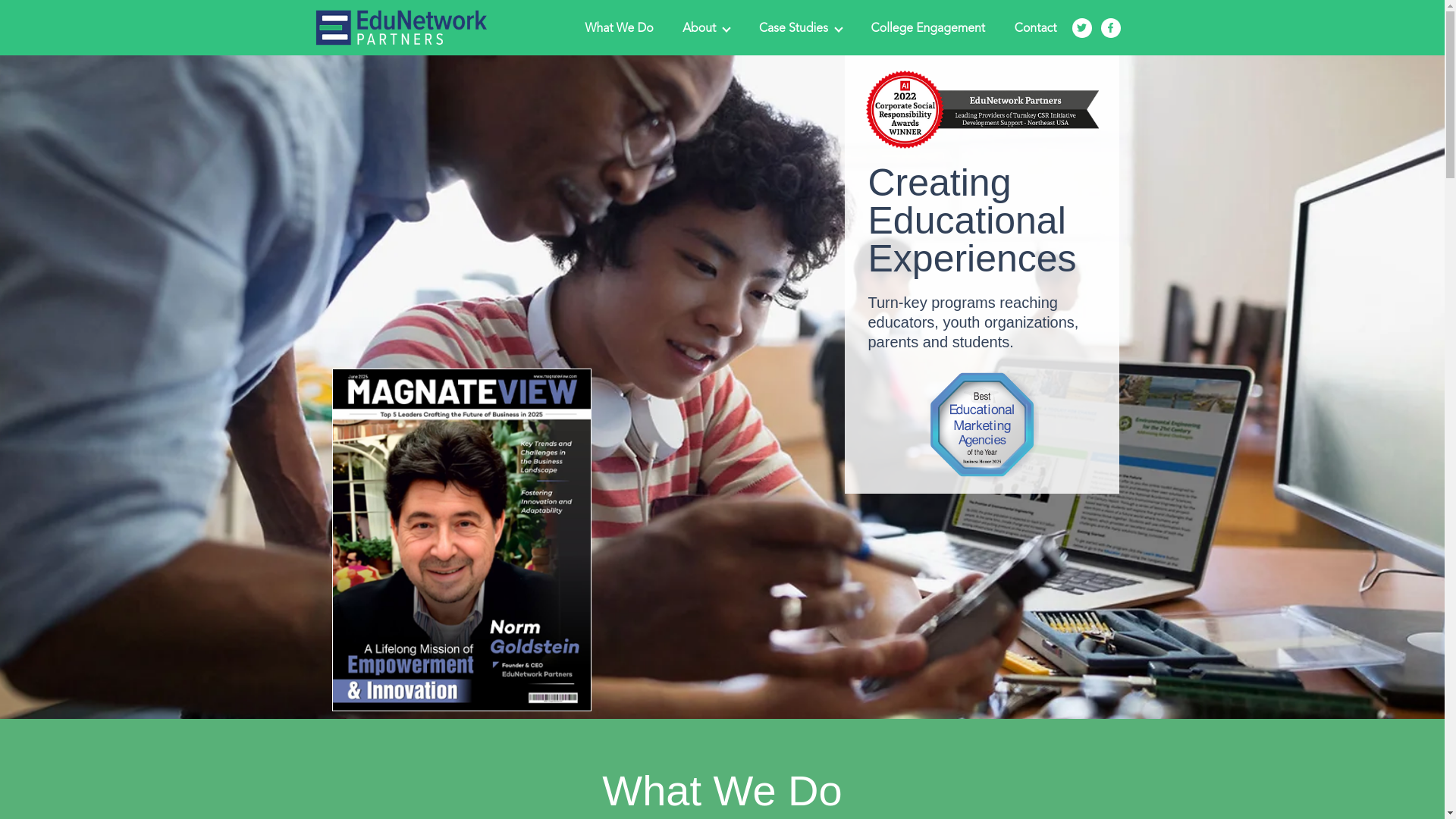 website screenshot of https://easyedunetworkpartners.com/