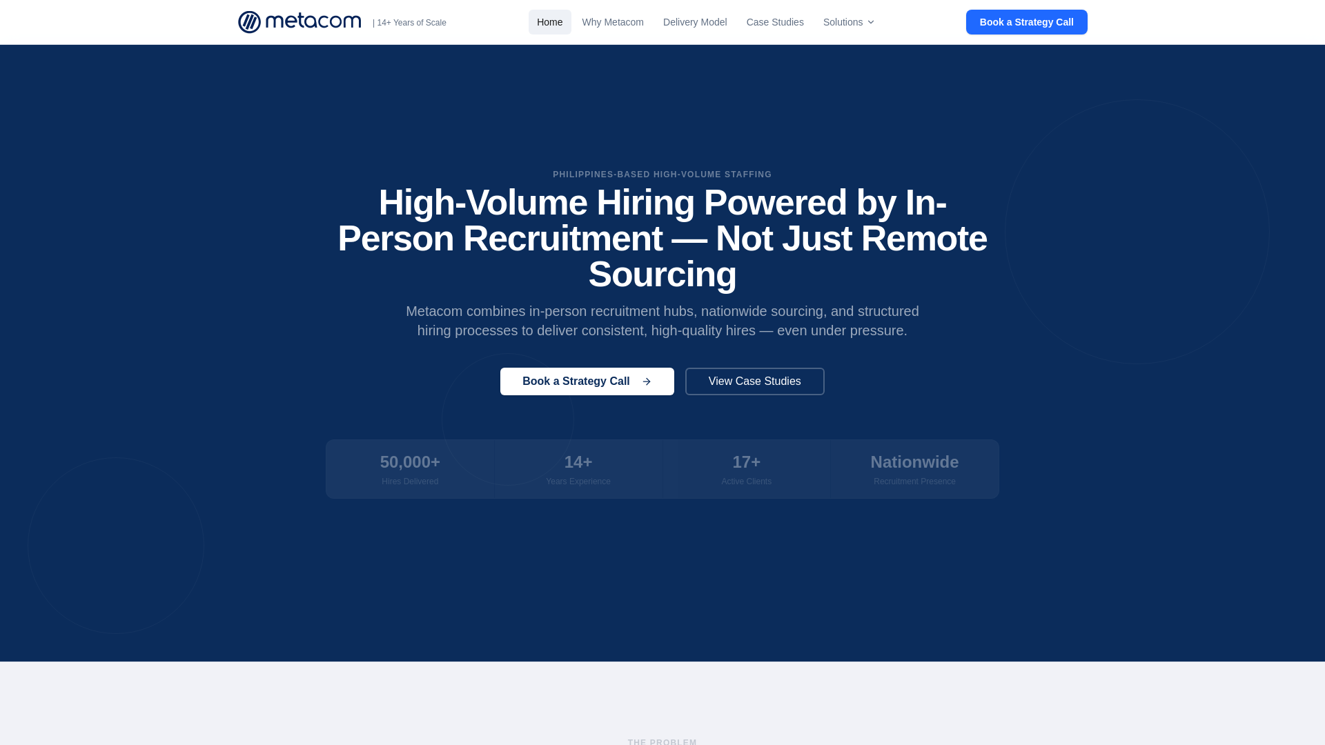 website screenshot of https://metacomrpo.com/
