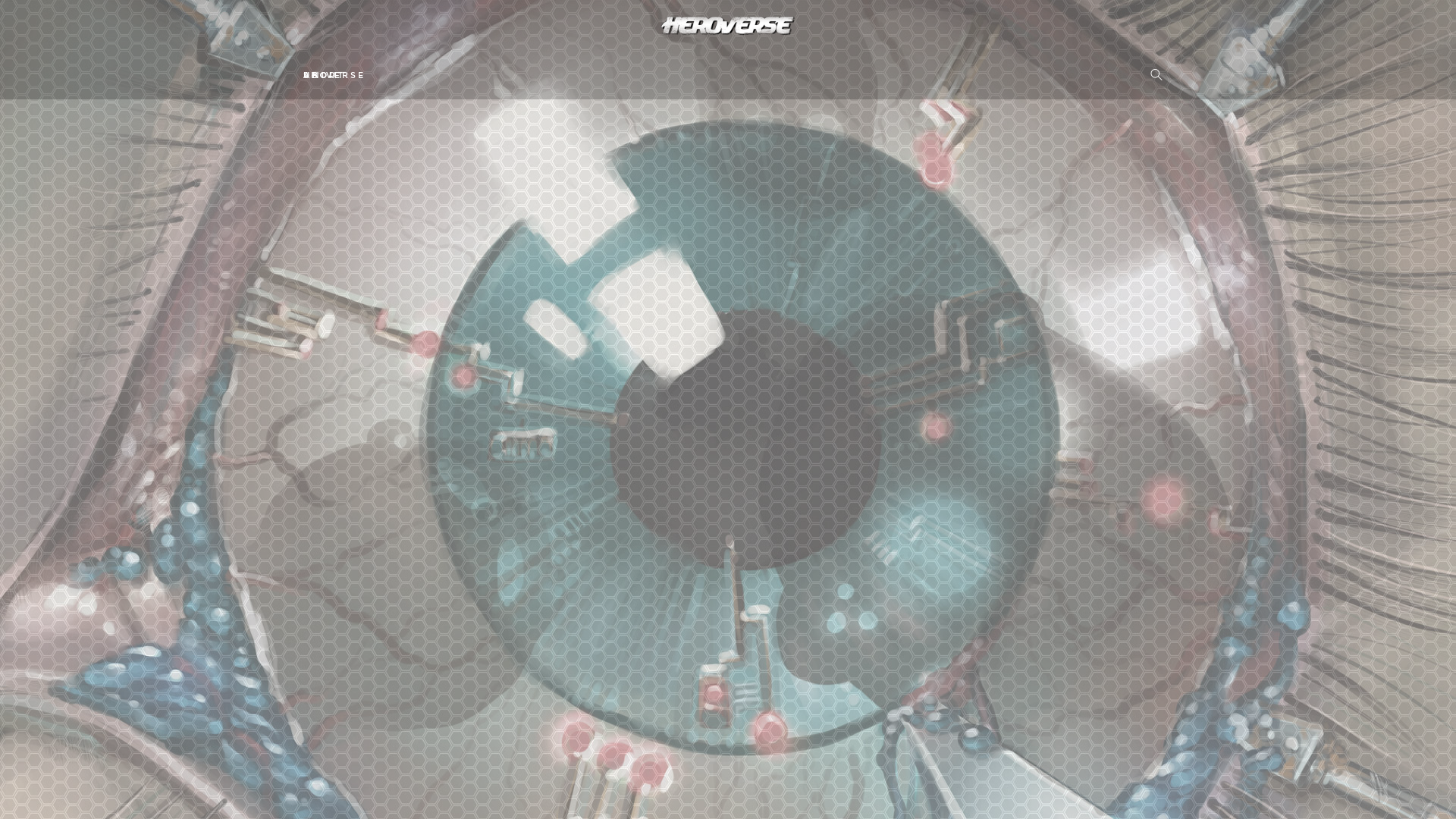 website screenshot of https://heroverse.game/