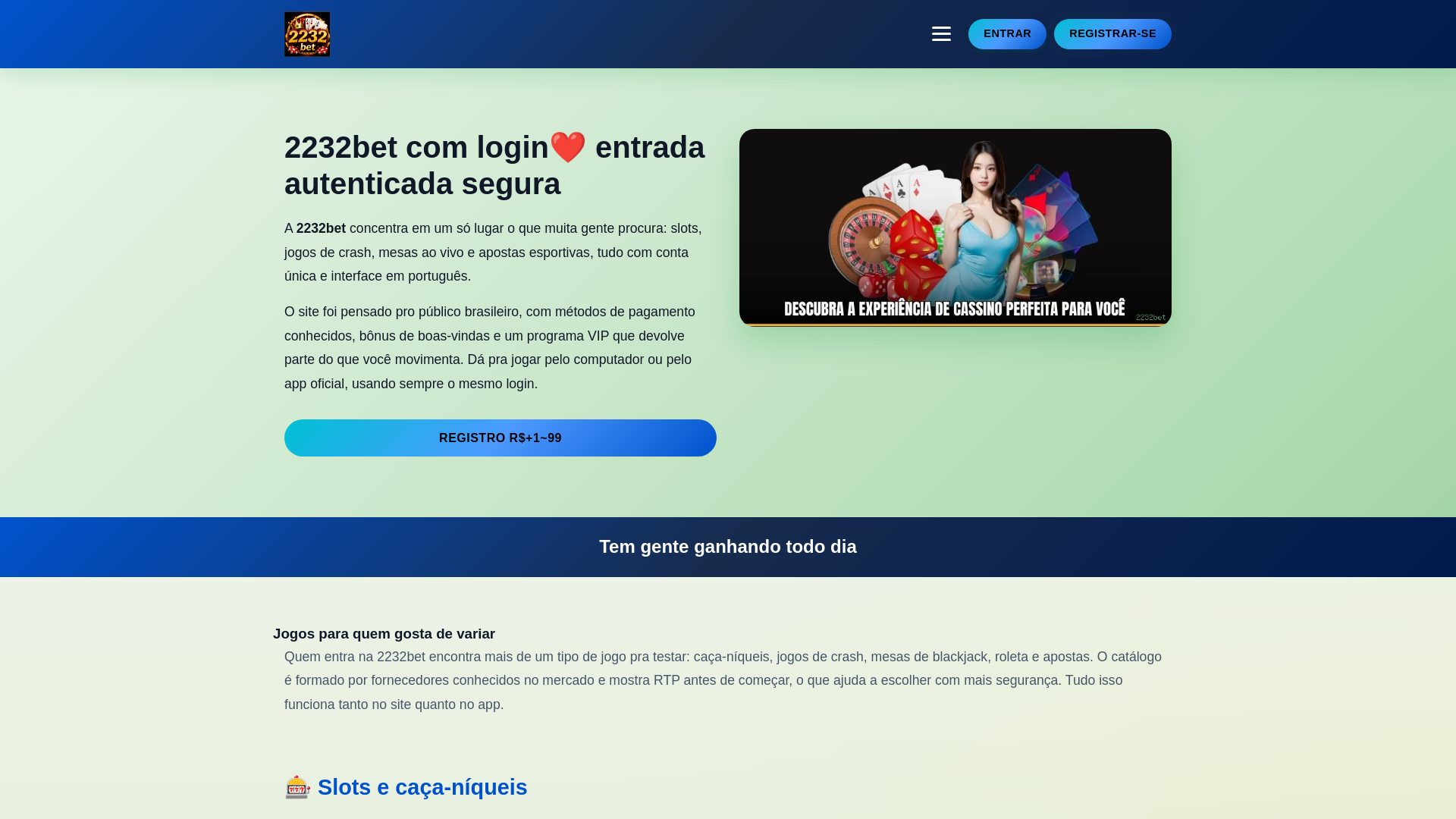 website screenshot of https://2232betslot.com/