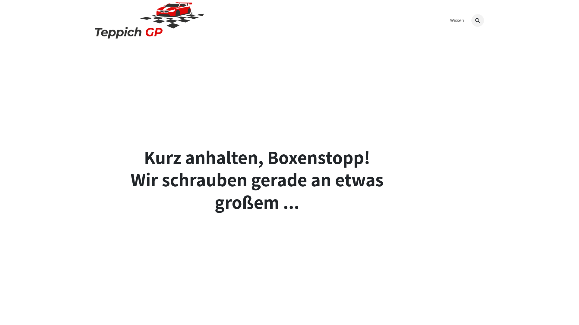 website screenshot of https://teppichgp.de