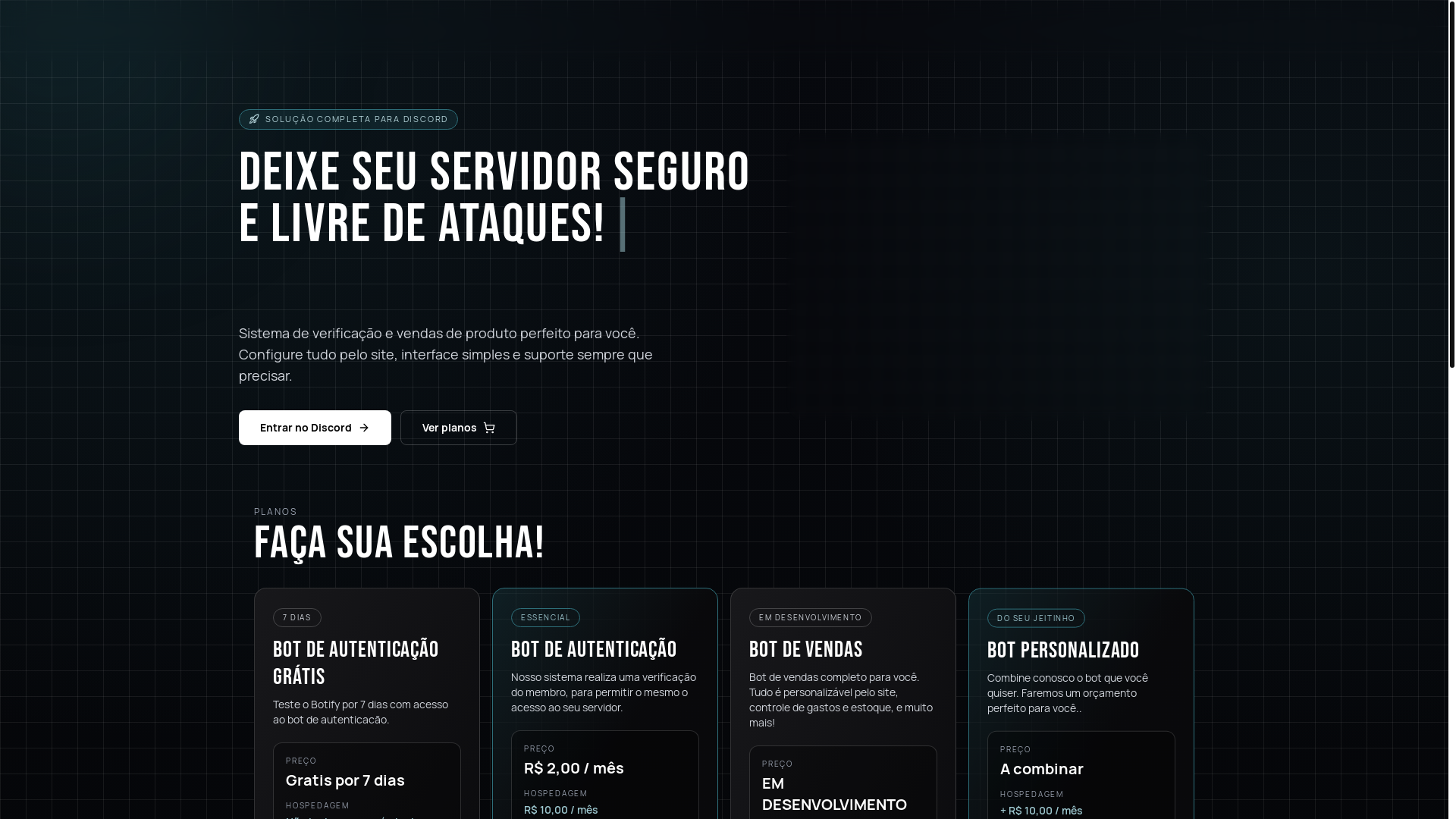 website screenshot of https://botifysolutions.store/