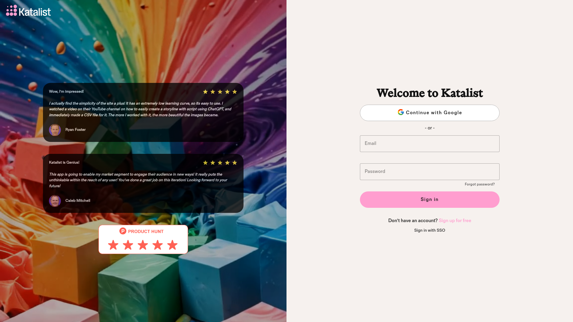 website screenshot of https://katalist-review-env-multi-select-copy-paste.pages.dev/
