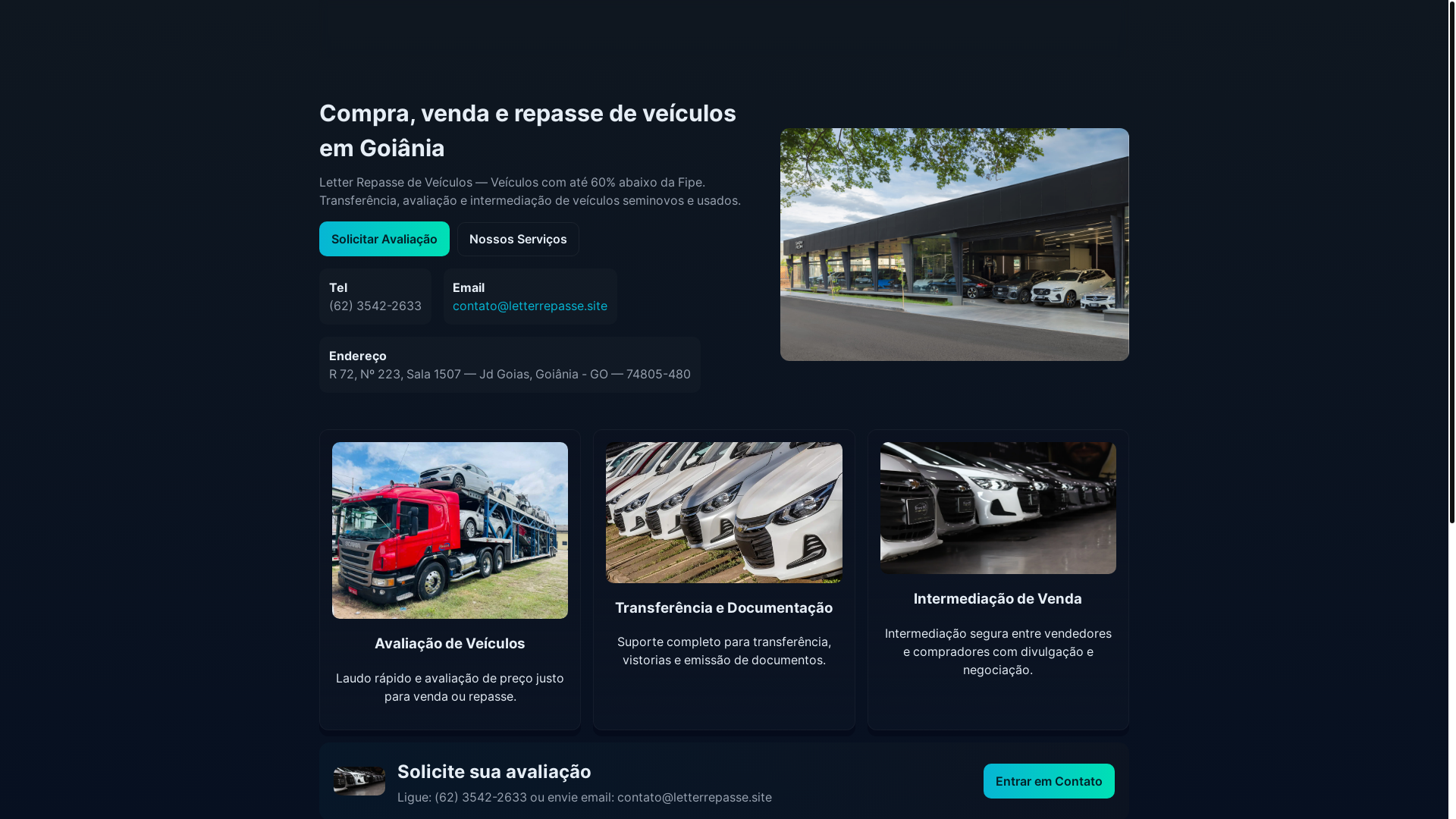 website screenshot of https://letterrepasse.site/