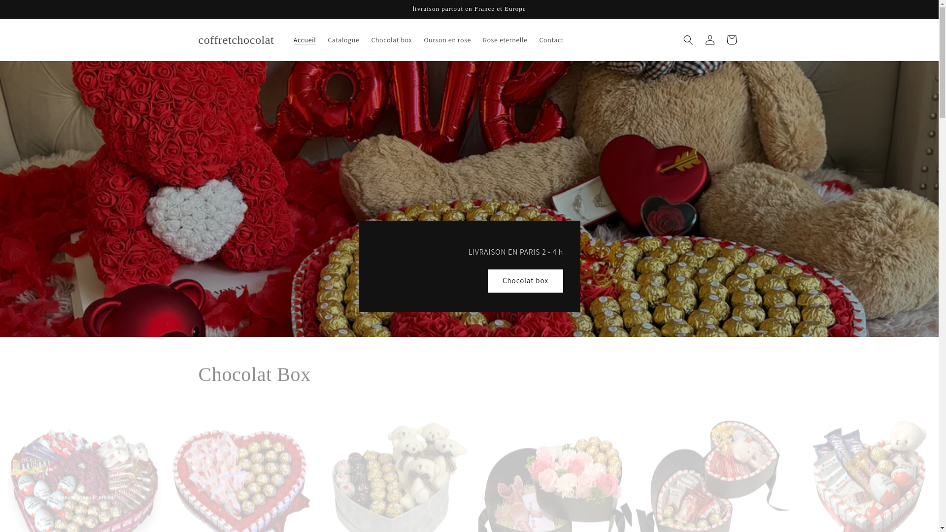 website screenshot of https://cadeaugourmands.fr/