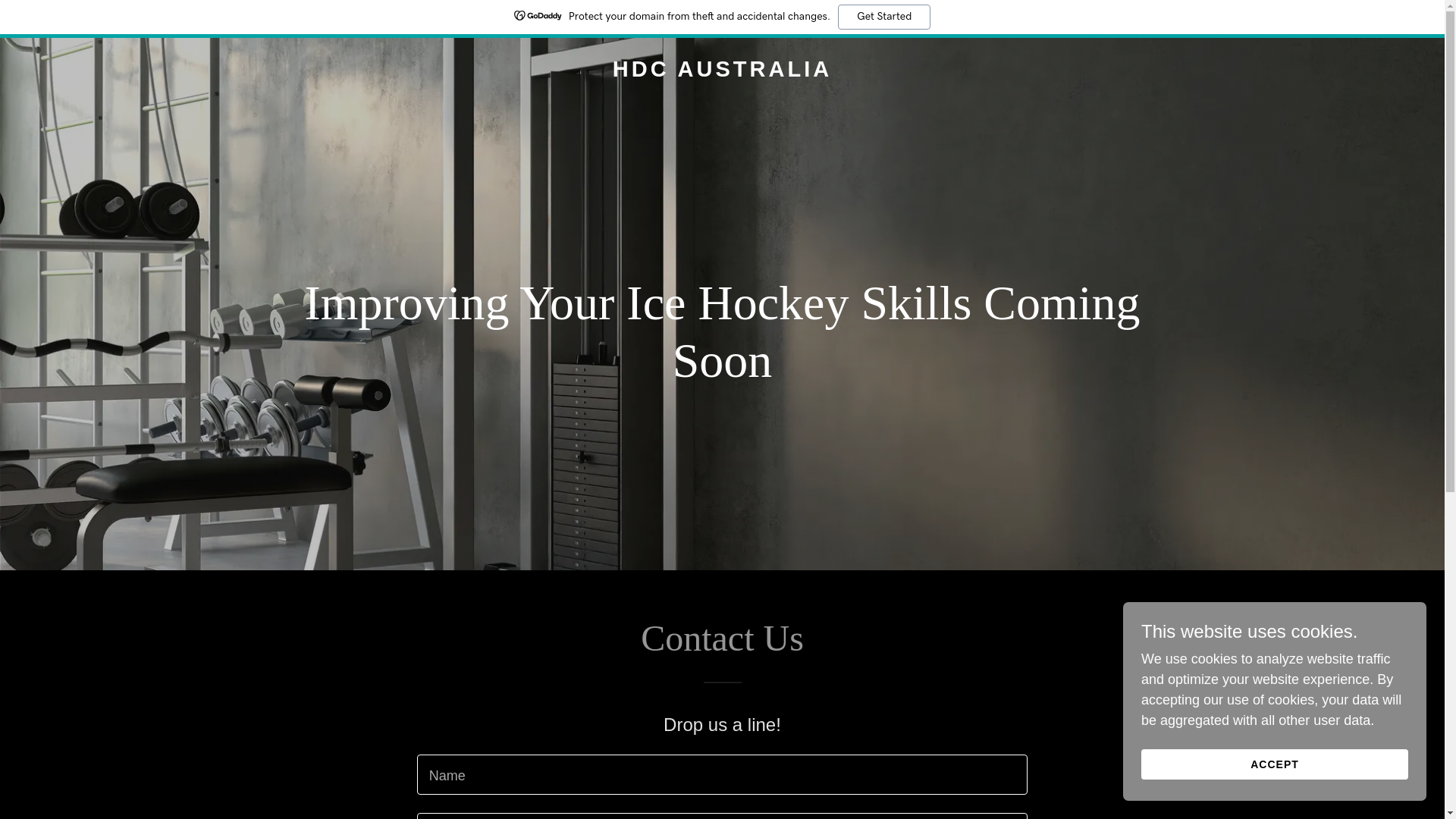 website screenshot of https://hdcaustralia.com/