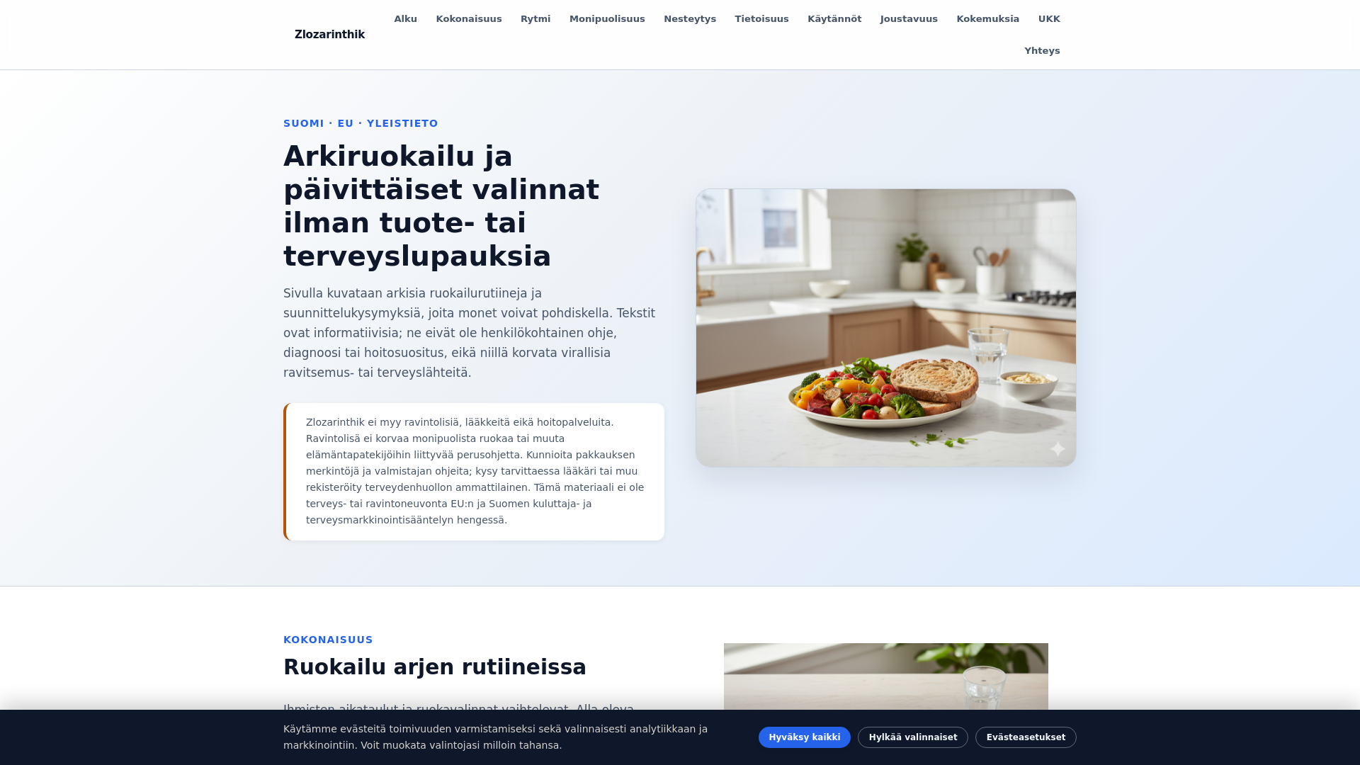 website screenshot of https://zlozarinthik.world/