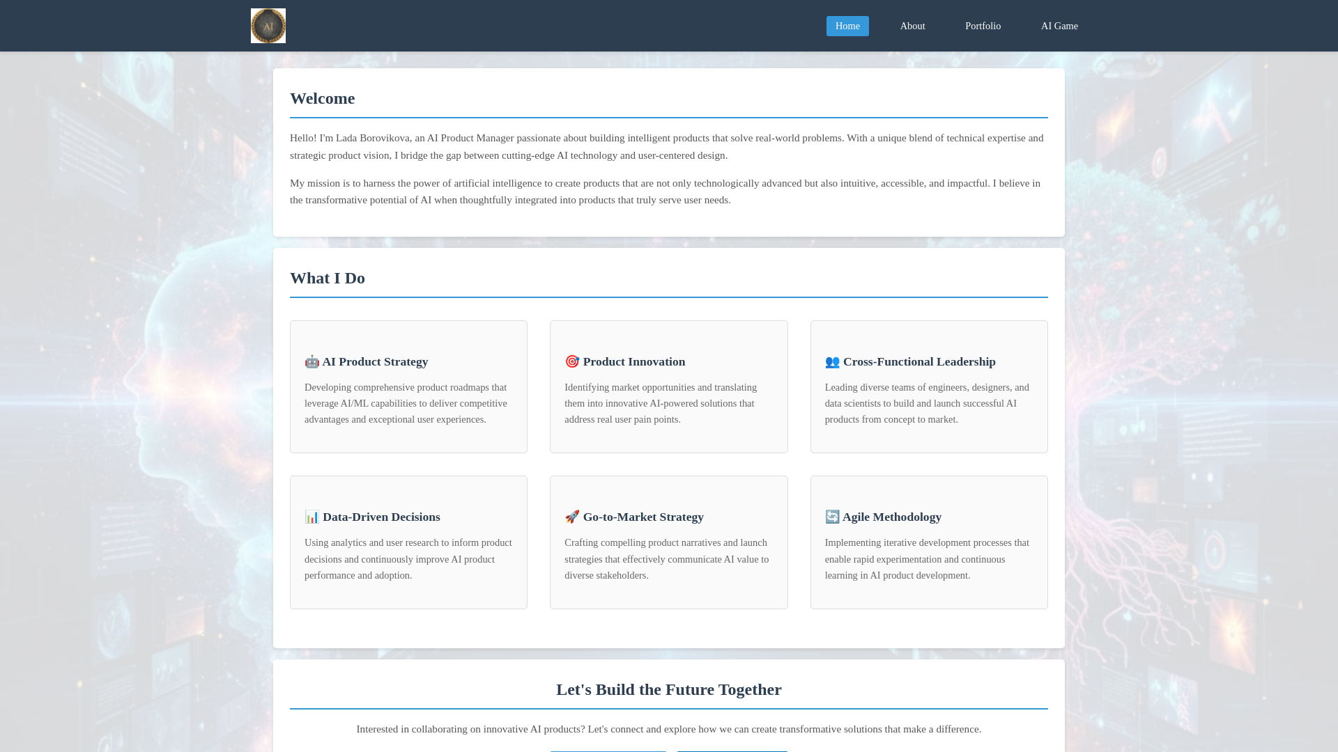 website screenshot of https://lada-pm.com/