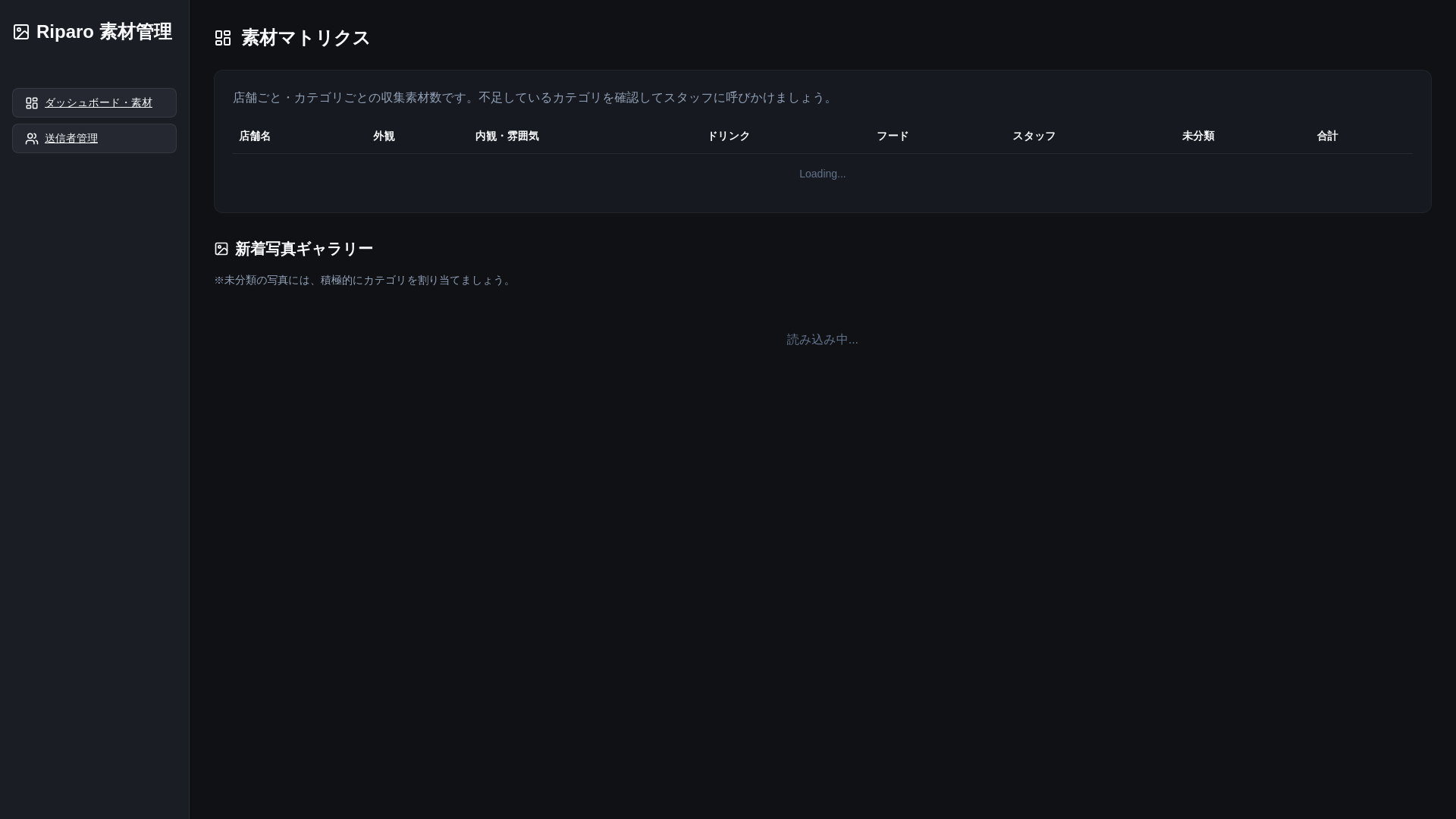 website screenshot of https://riparo-photo-frontend.pages.dev/