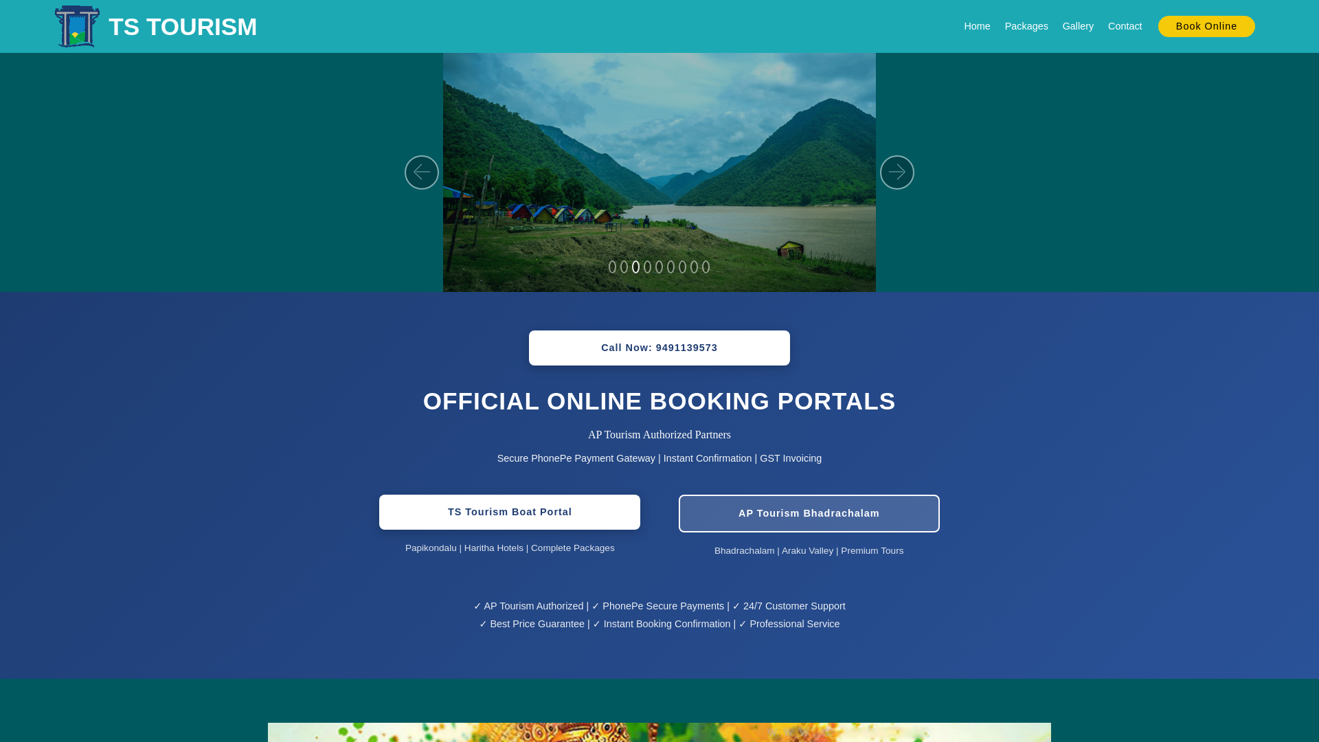 website screenshot of https://telanganaboattourism-in.pages.dev/