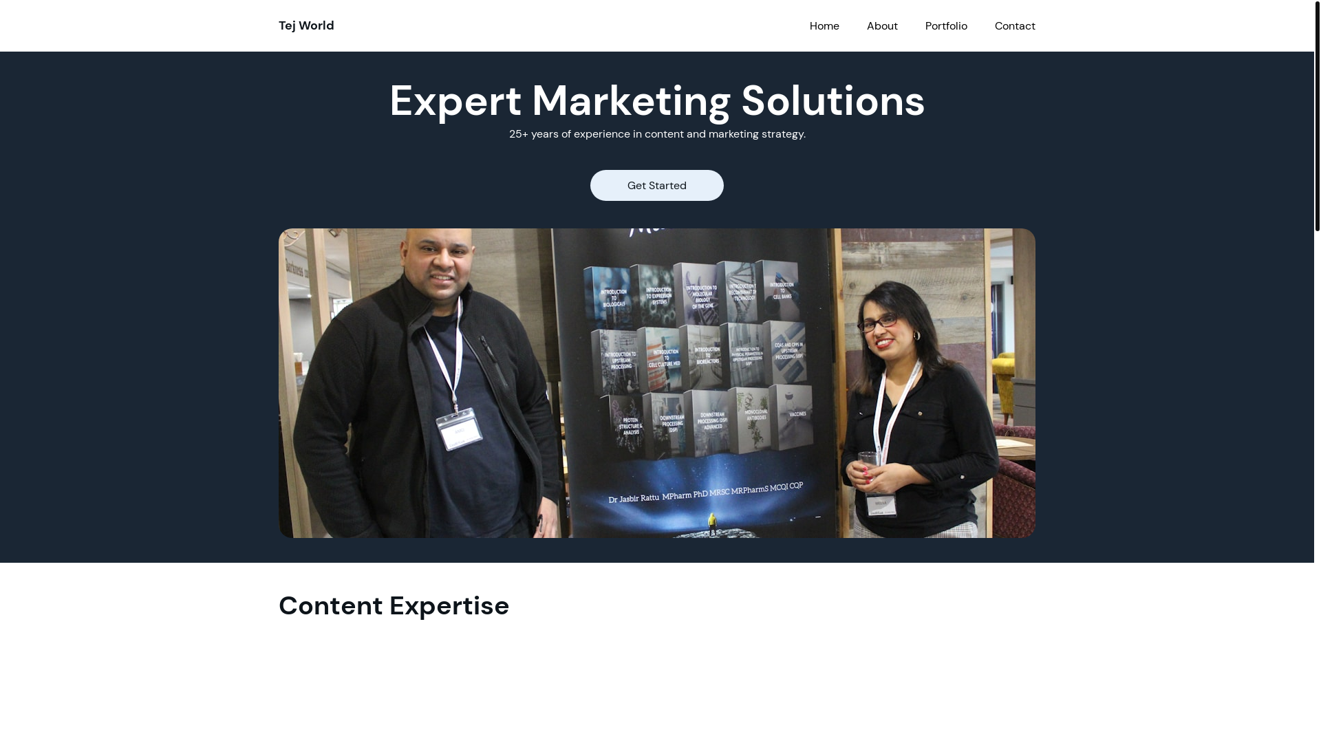 website screenshot of https://tejworld.online/