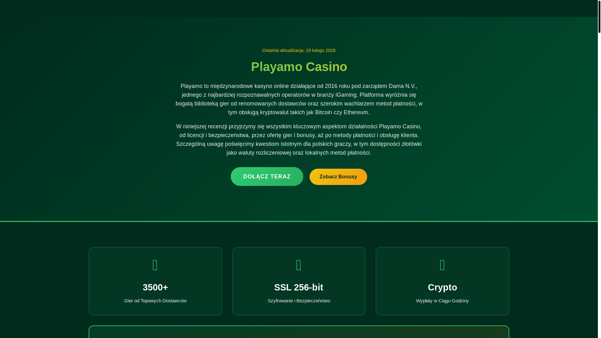 website screenshot of https://play-amo.net.pl/