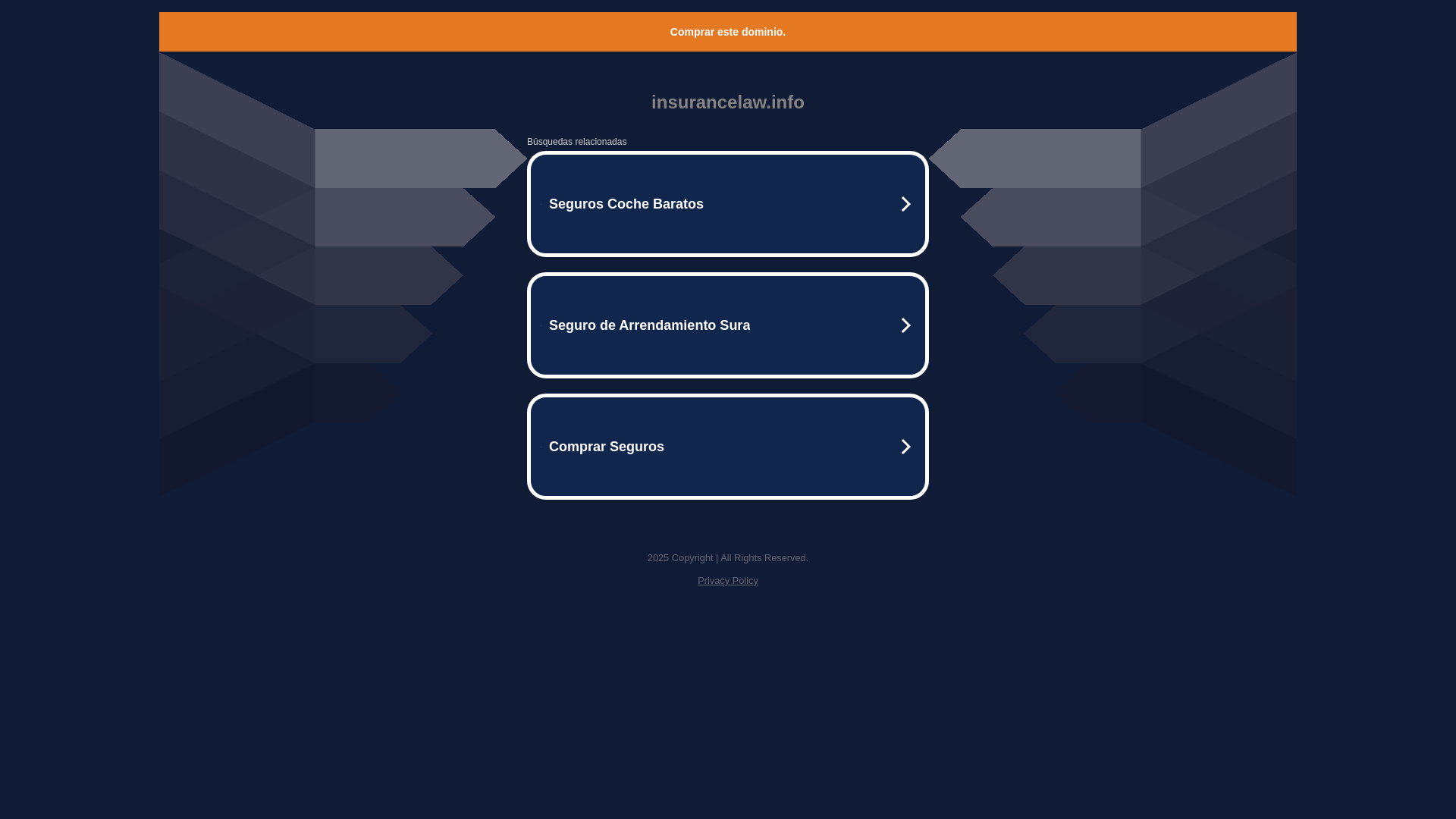 website screenshot of https://members.insurancelaw.info