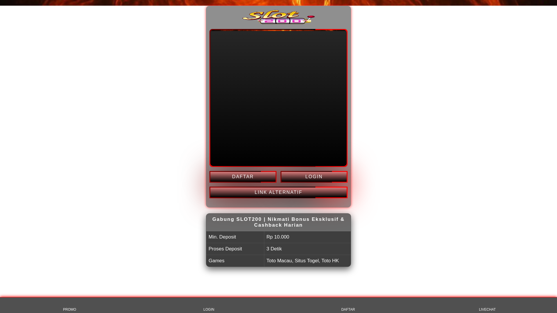 website screenshot of https://slot200-iomusic-contact.pages.dev/