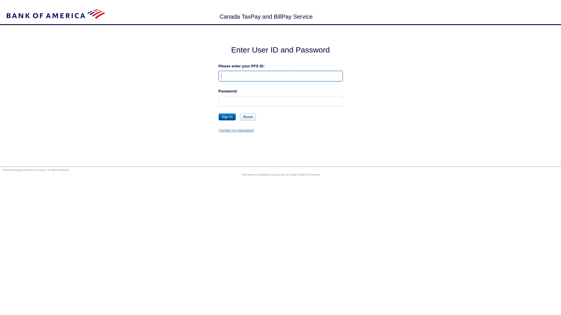 website screenshot of https://bofa.can-act.com