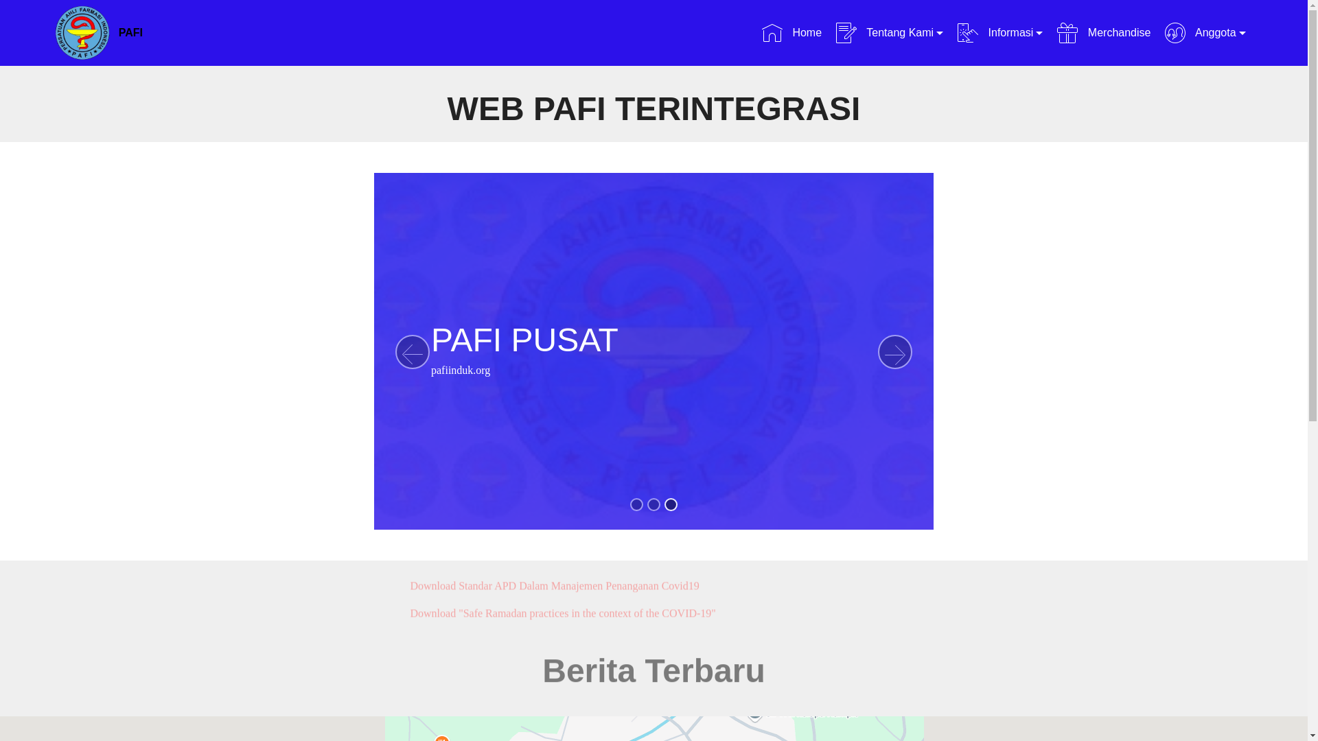 website screenshot of https://pafi-kelapakampit-org.pages.dev/