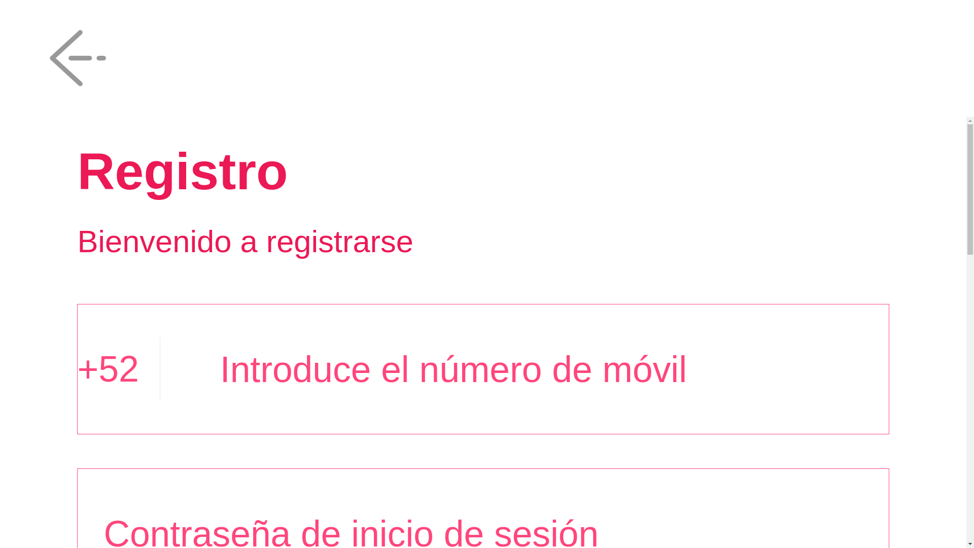 website screenshot of https://dklynupresca.com/#/Register?key=516206