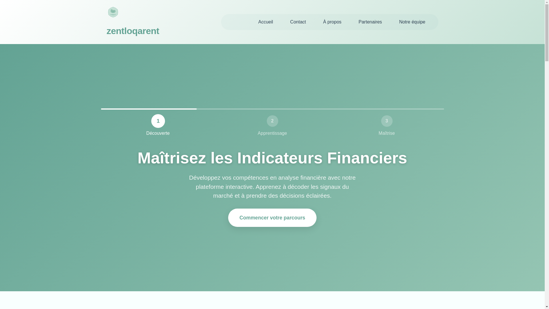 website screenshot of https://zentloqarent.com/