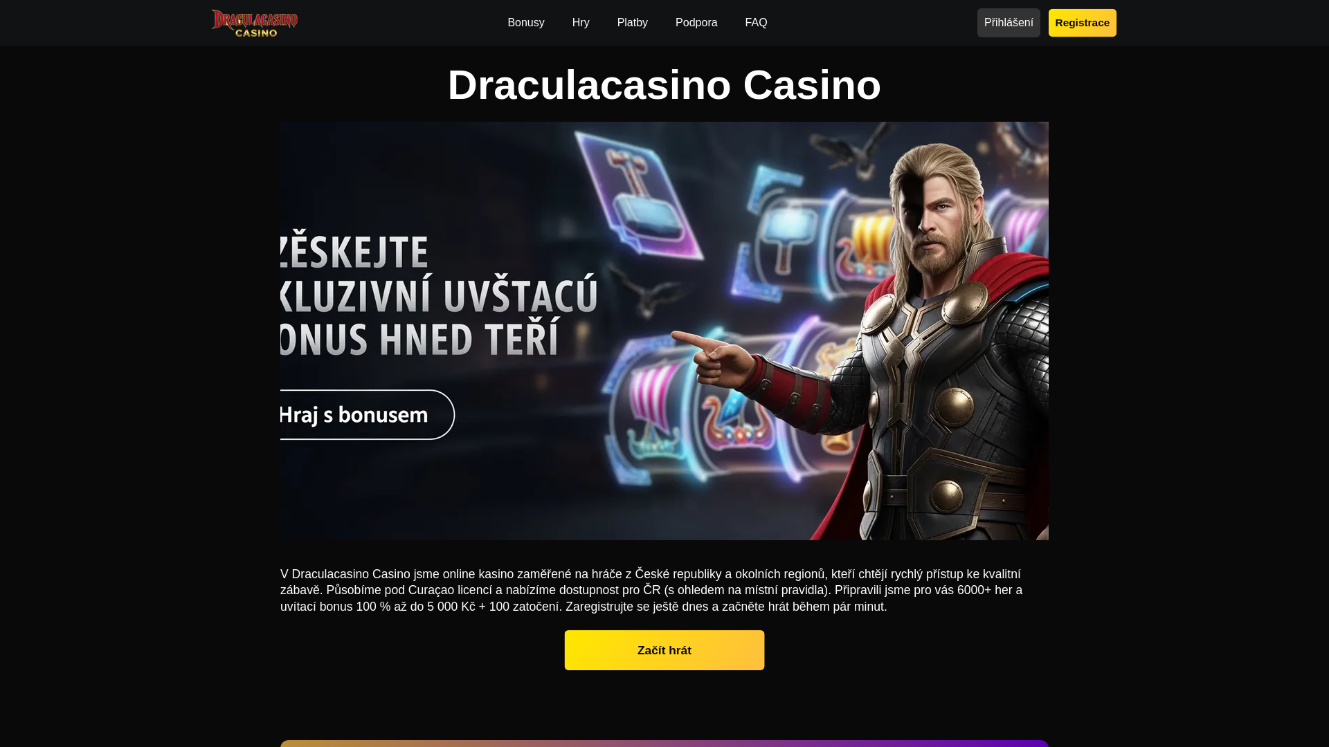 website screenshot of https://draculacasinocasino-cz-34263.pages.dev/
