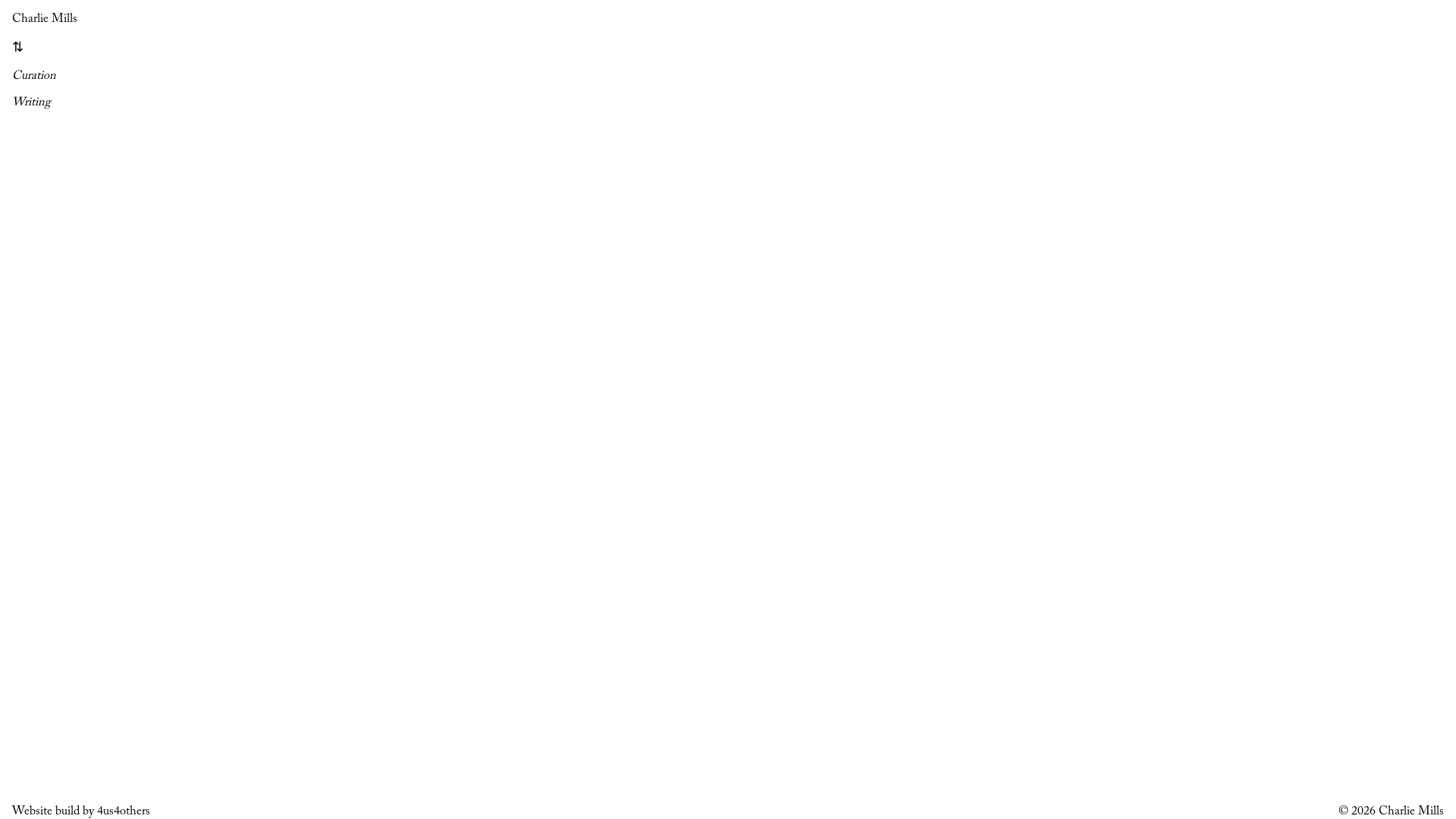 website screenshot of https://charlie-mills.pages.dev/