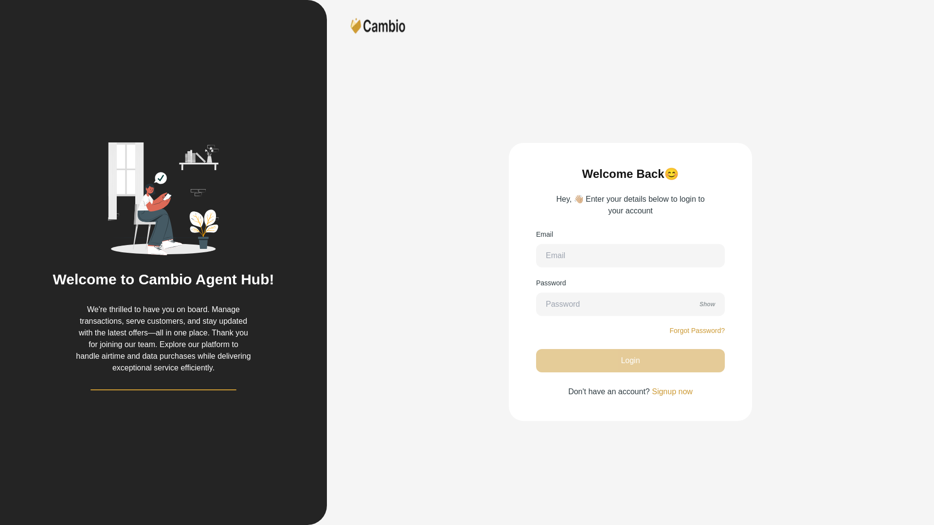 website screenshot of https://cambiopay.ng/
