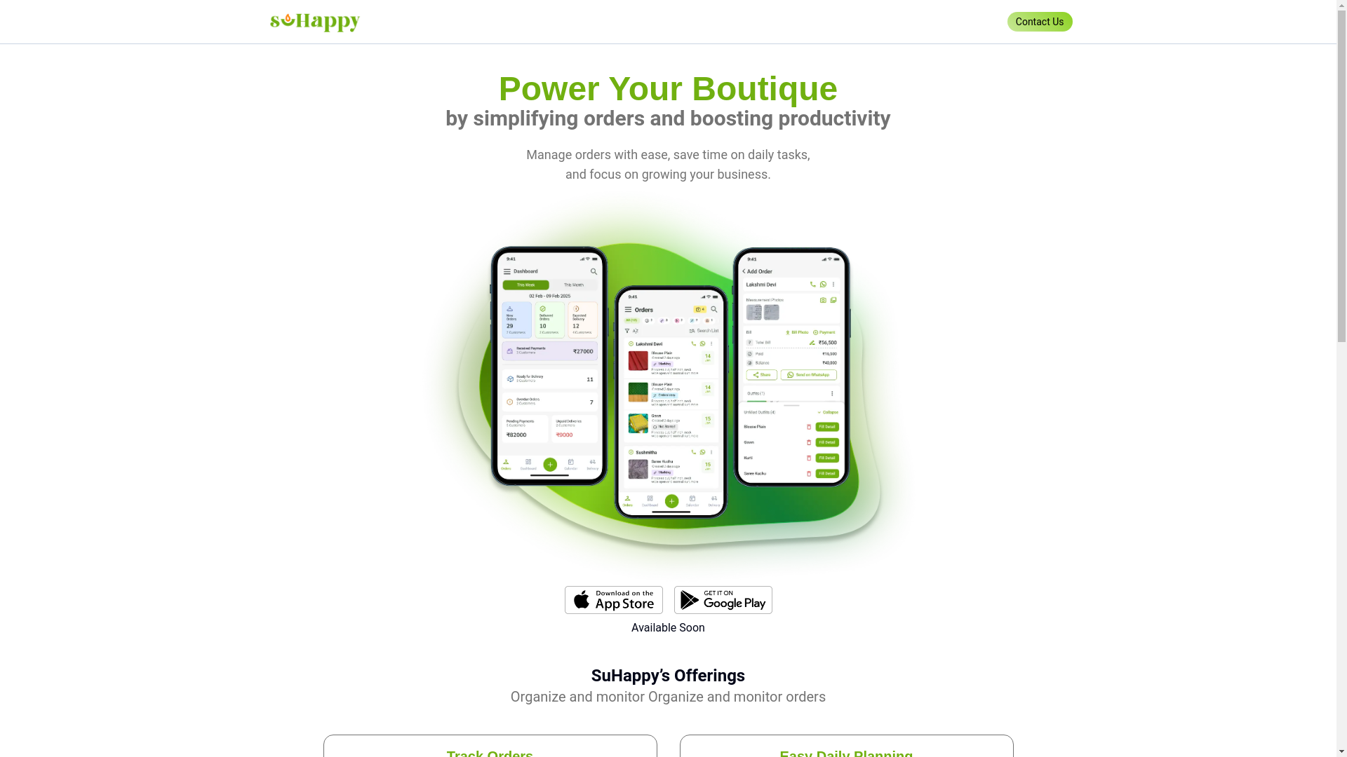 website screenshot of https://suhappy-website.pages.dev/