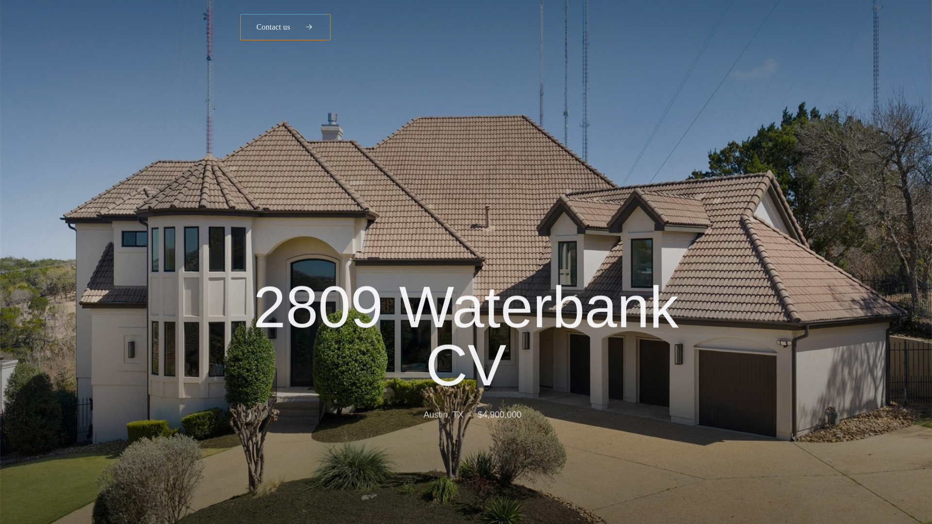 website screenshot of https://waterbankhome.com/