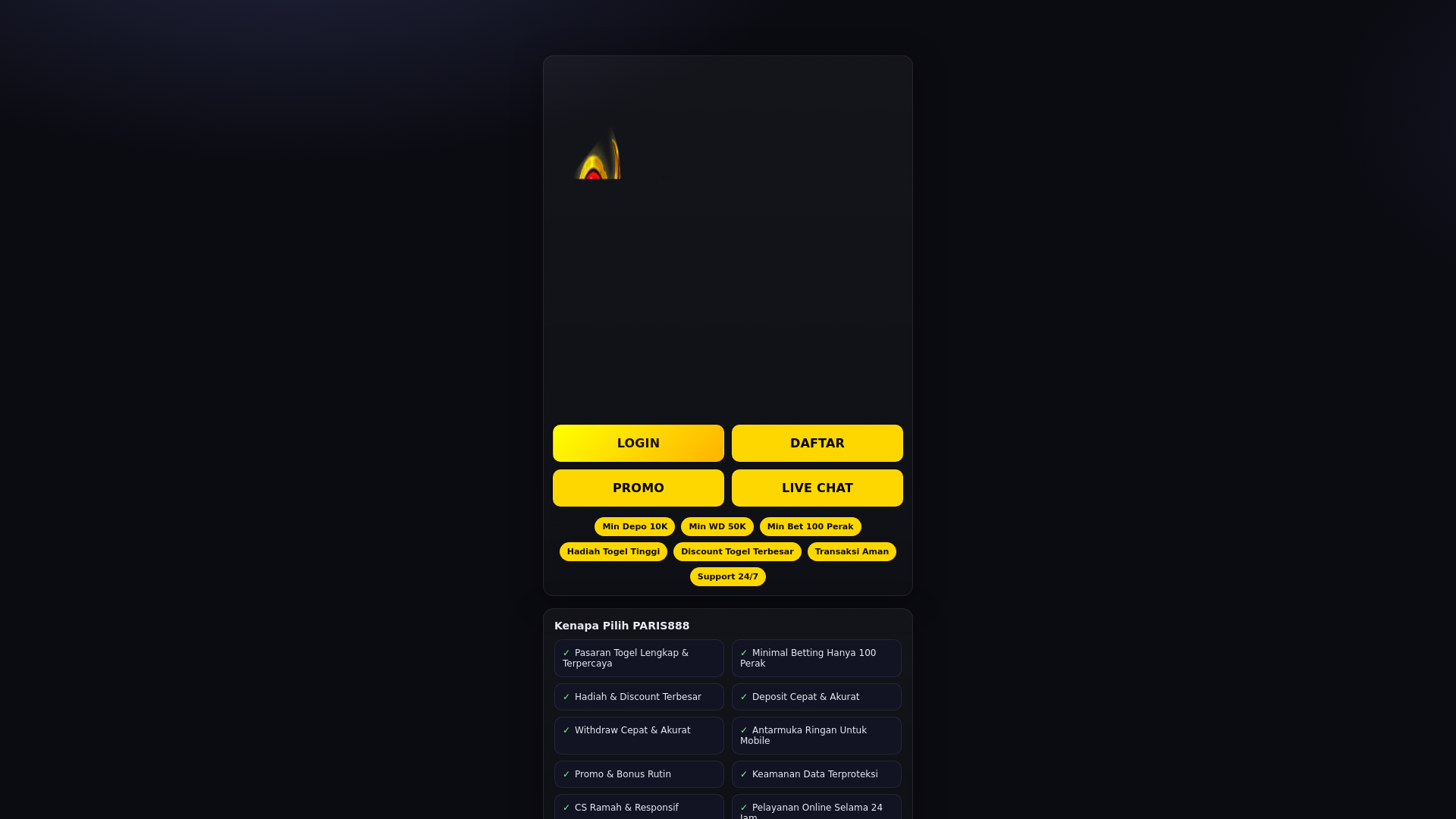 website screenshot of https://holidayparis.pages.dev/