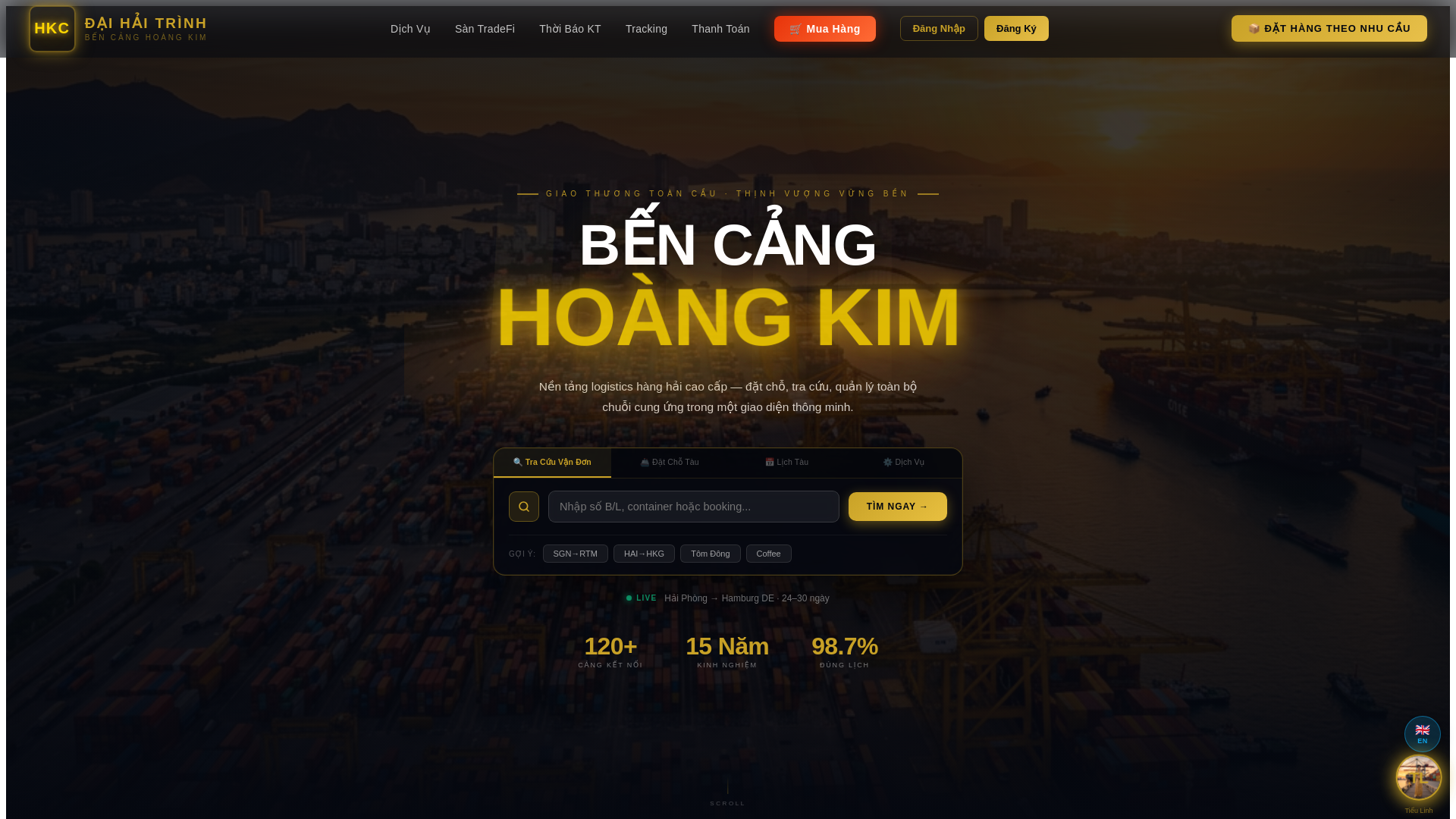 website screenshot of https://loghorizon.vn/