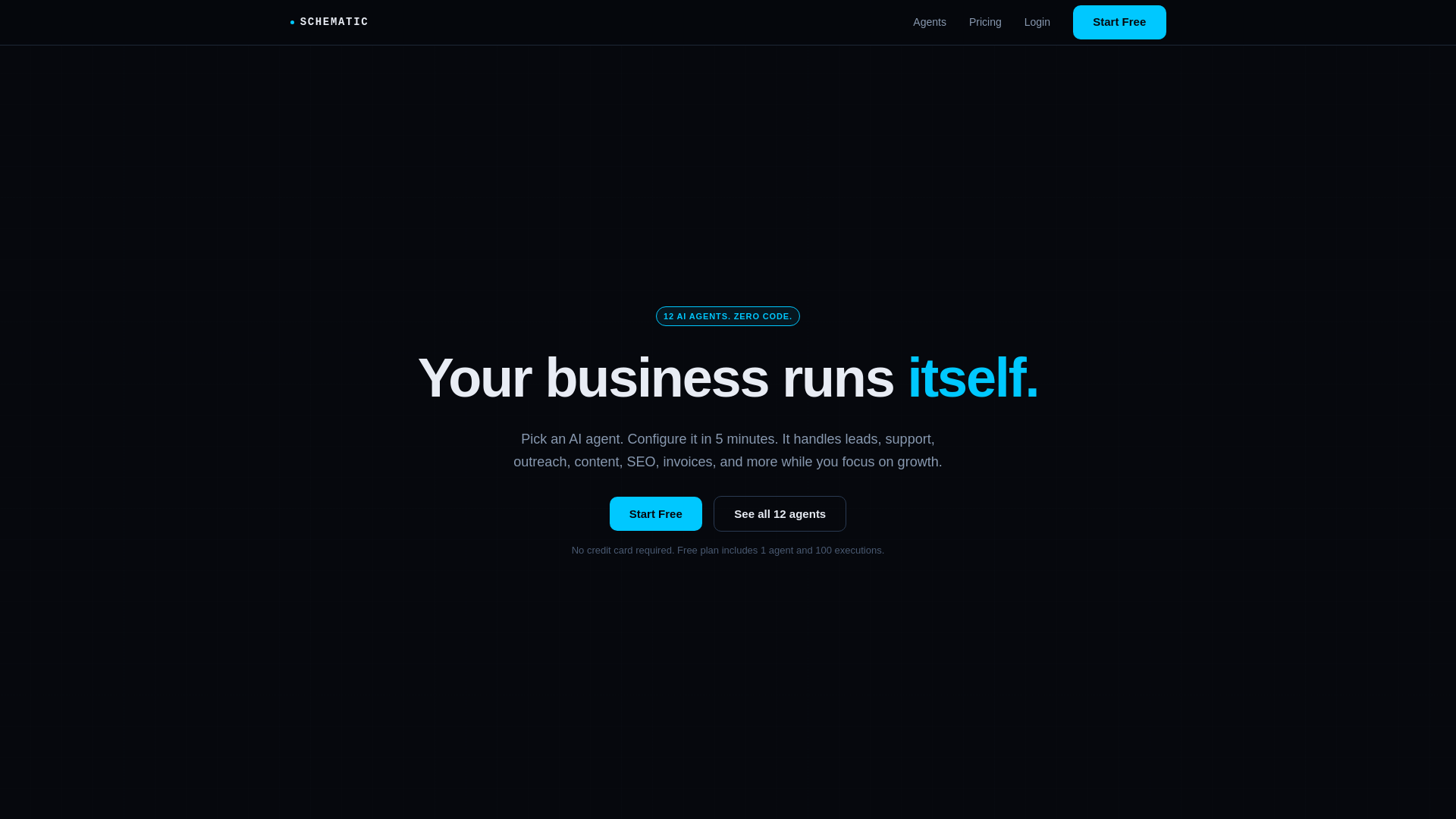 website screenshot of https://schematic-platform.pages.dev/