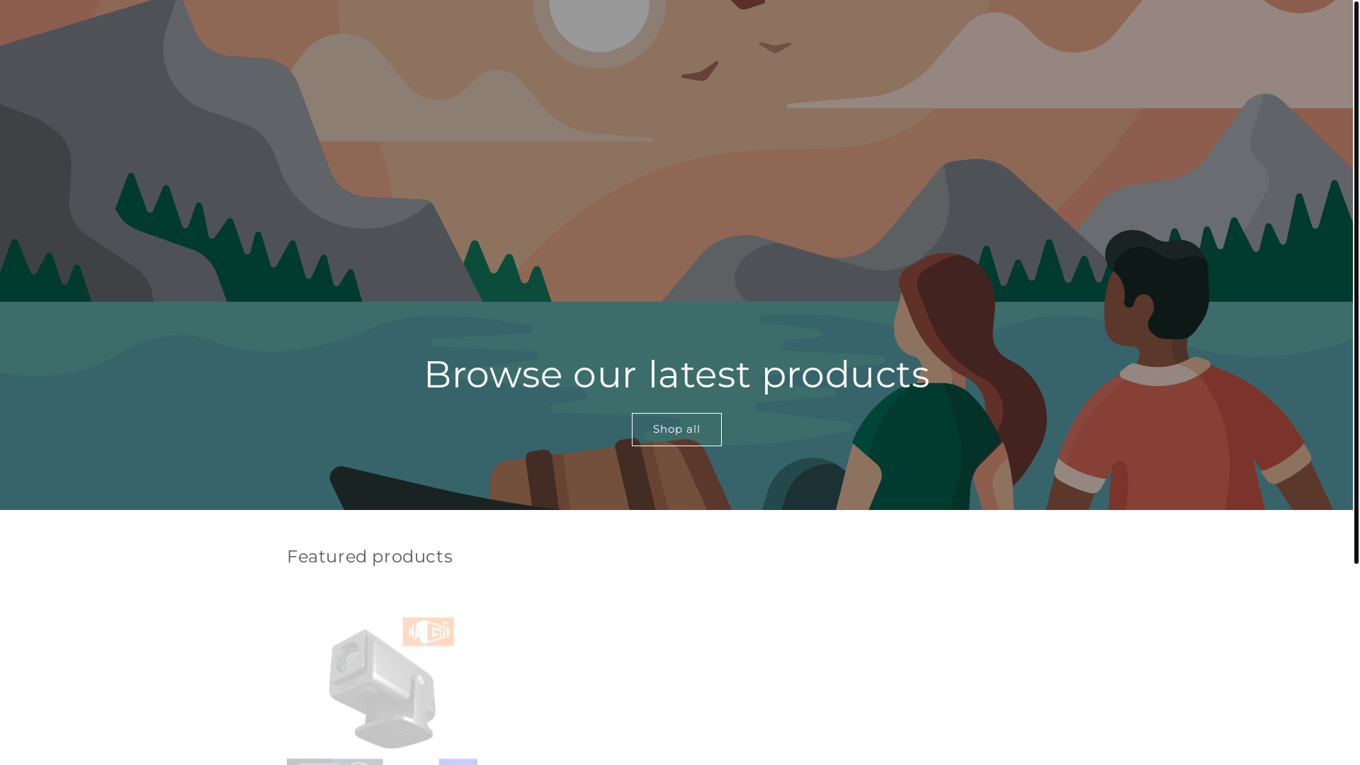 website screenshot of https://tproyectaperu.shop/