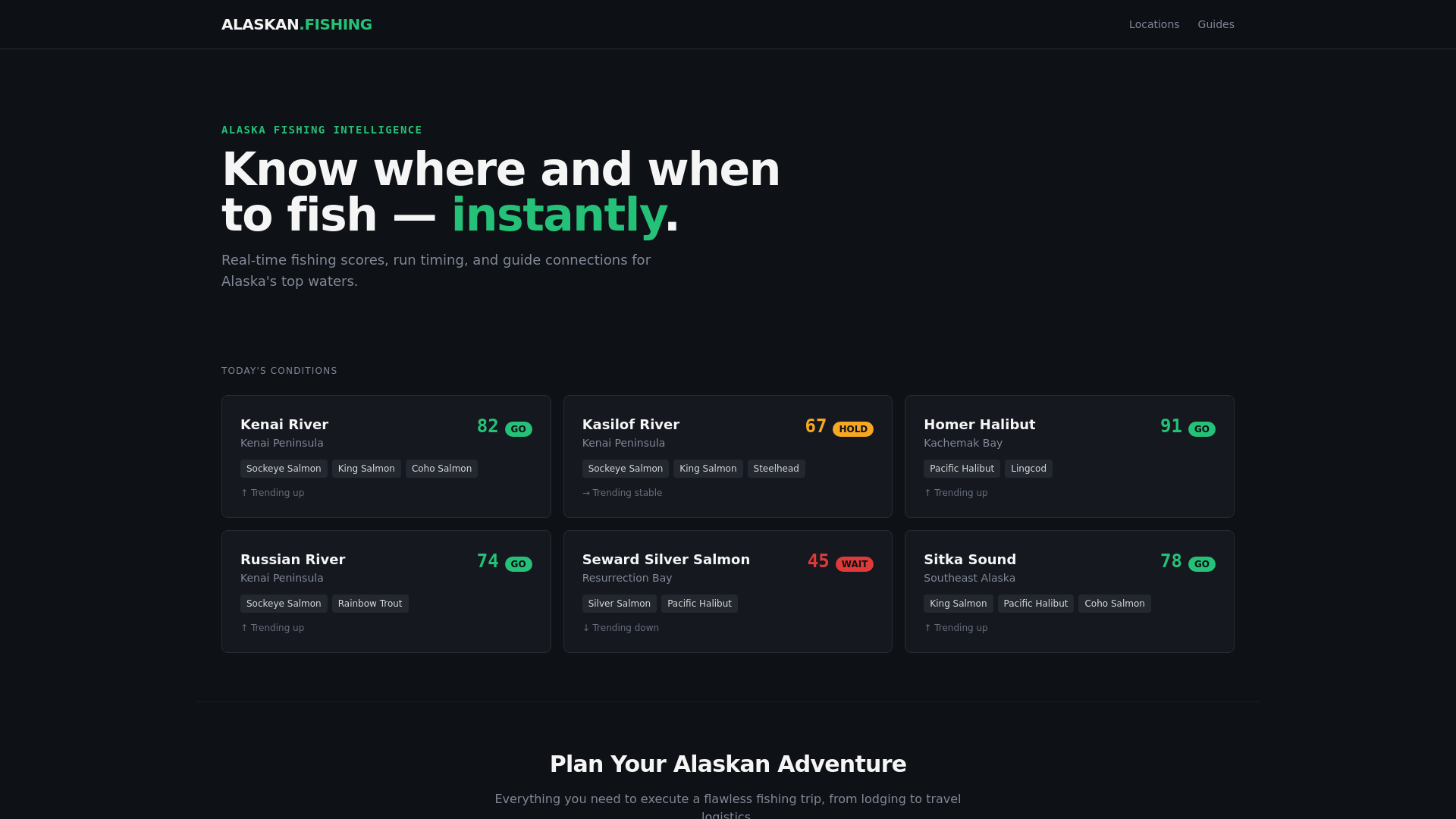 website screenshot of https://alaskanfishing-web.pages.dev/