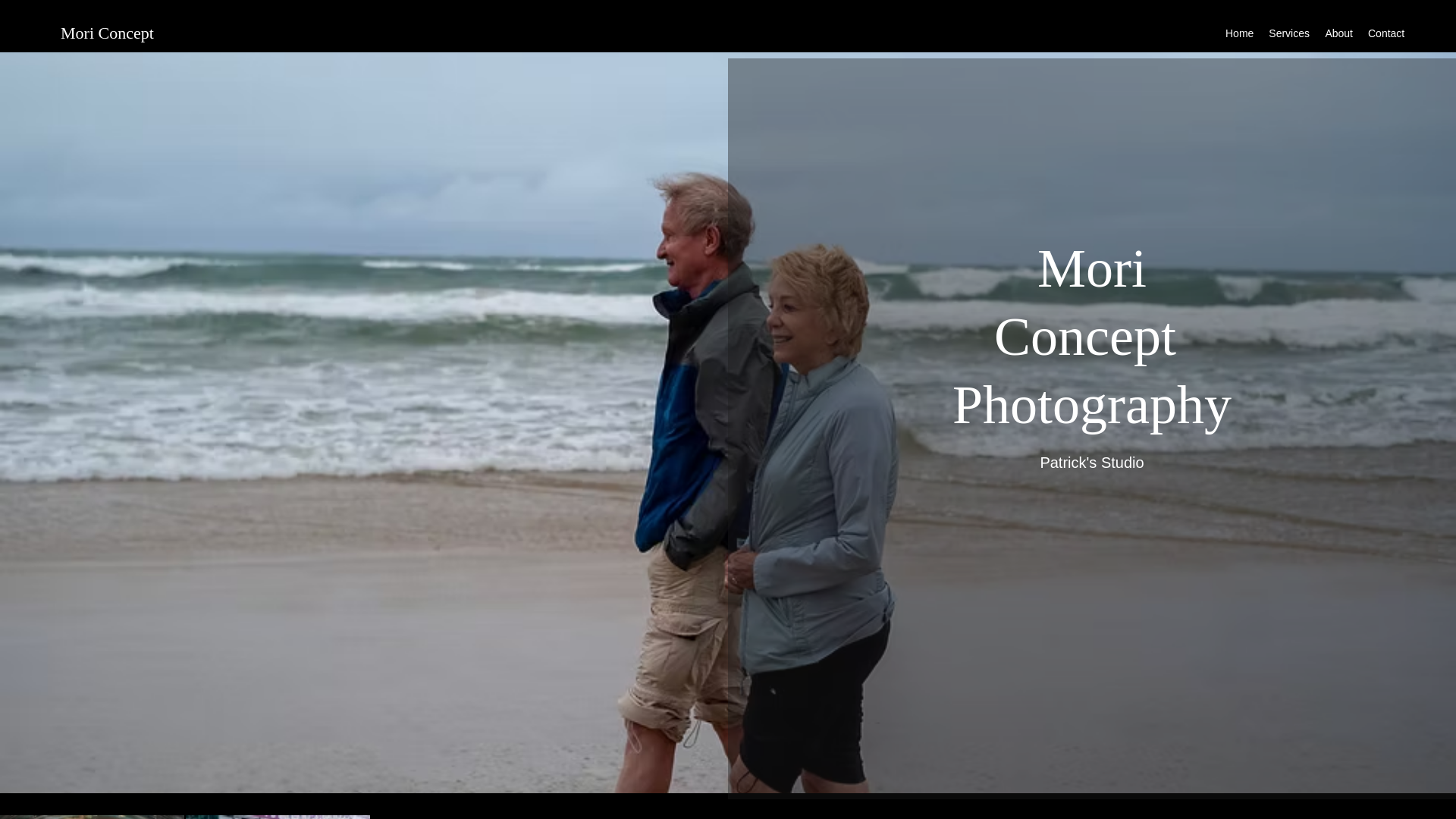 website screenshot of https://moriconcept.com.au/