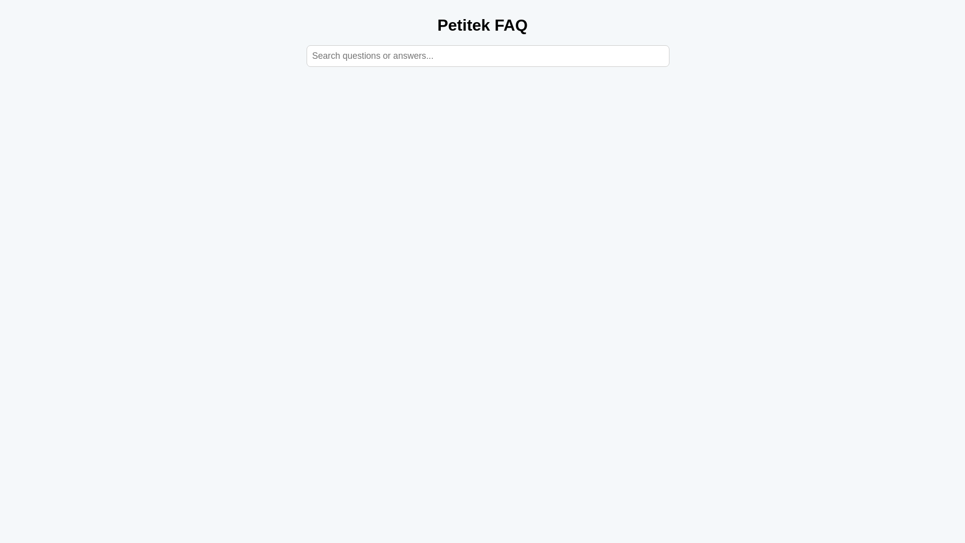 website screenshot of https://faq-petitek-com.pages.dev/