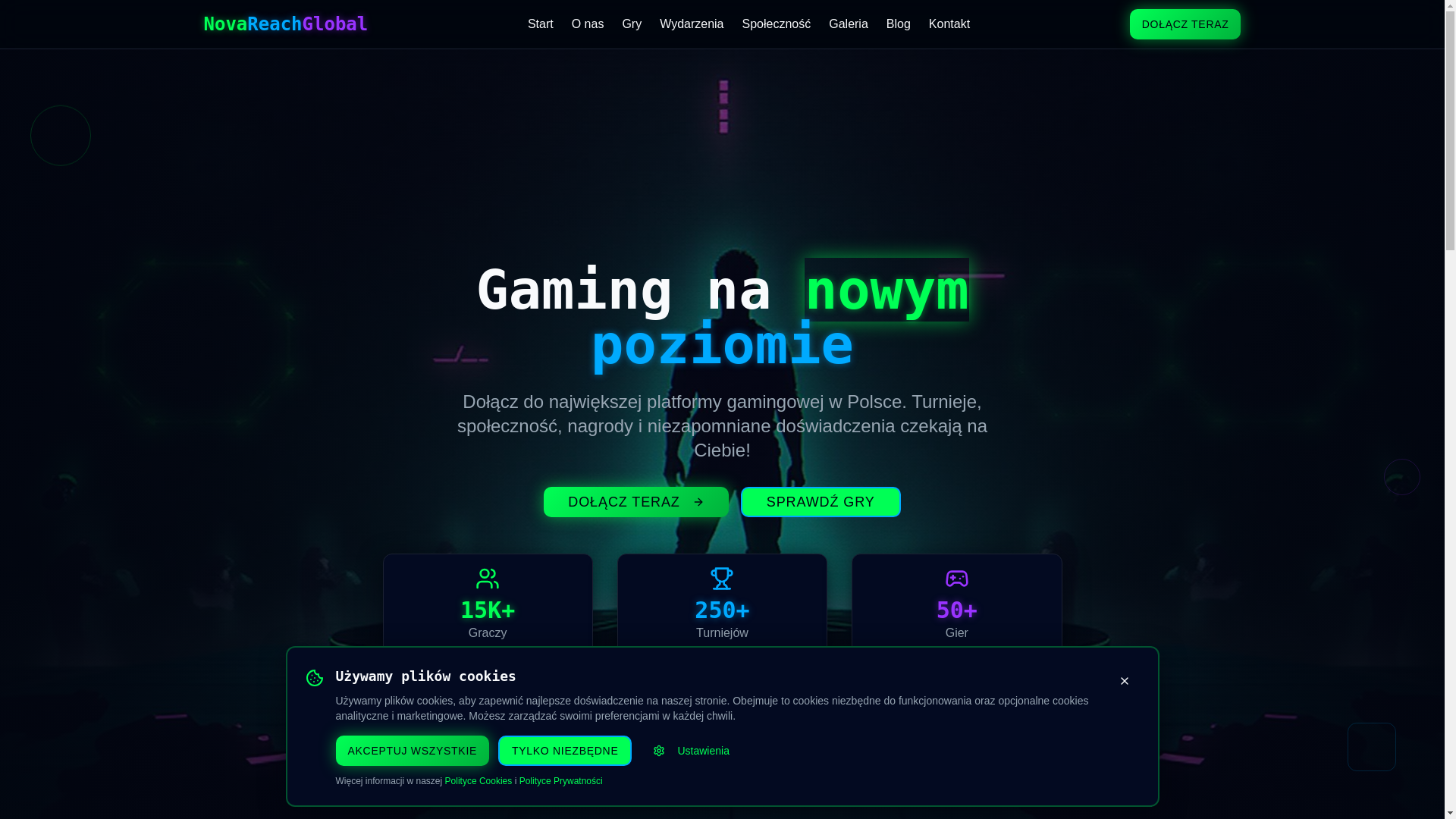 website screenshot of https://novareachglobal.com/