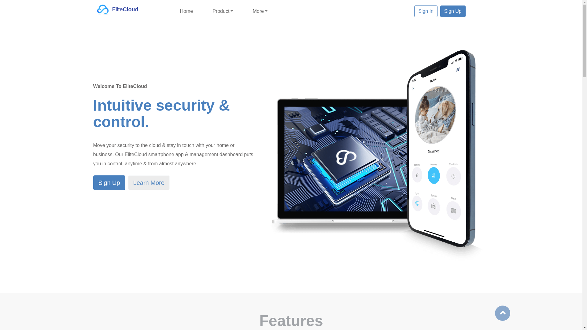 website screenshot of https://elitecloud.co.nz/